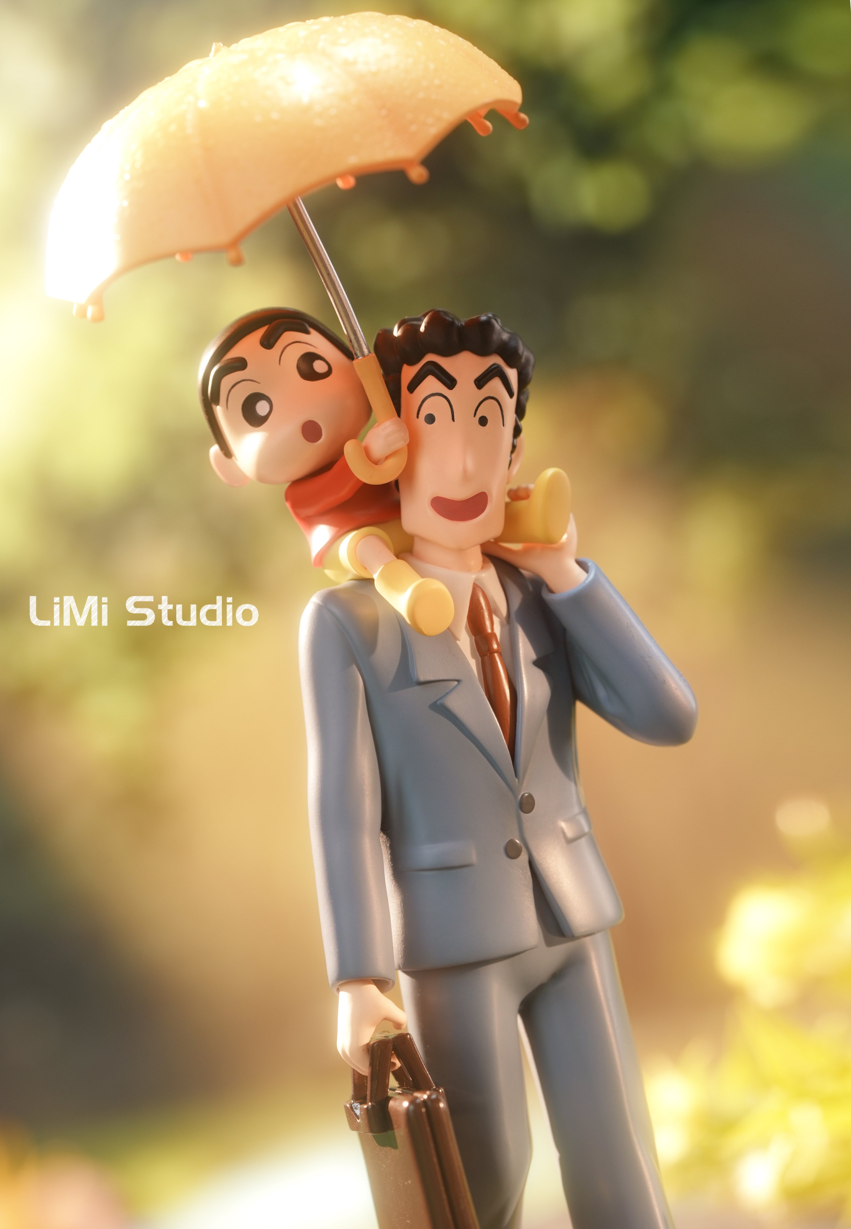 【蠟筆小新】LiMi工作室-小新接爸爸下班