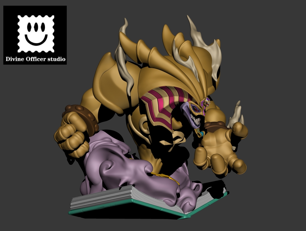 【遊戲王】神官工作室-卡通黑暗大法師