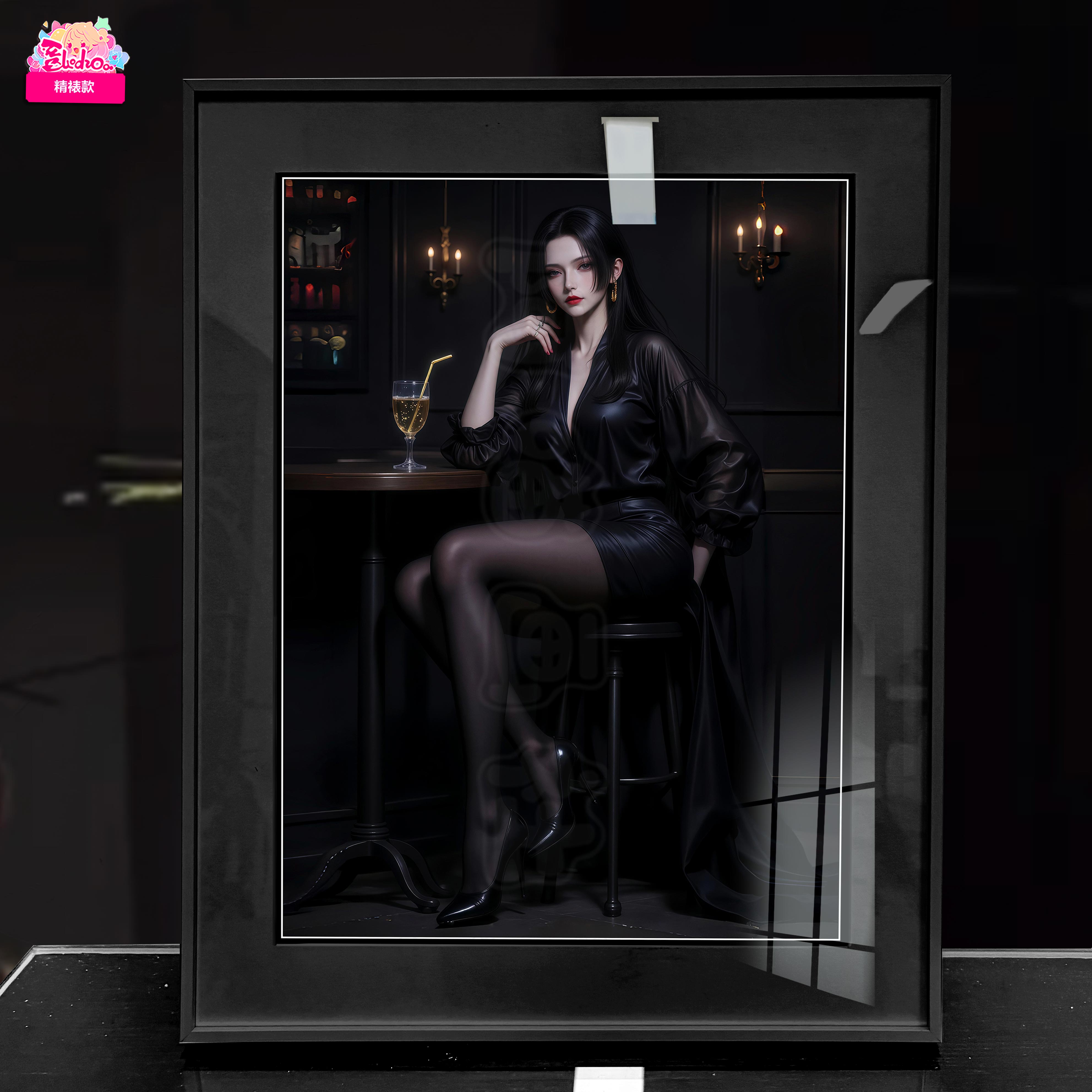 【週邊】阿喵畫社-夜宴 墨紗女帝 裝飾畫 【週邊】阿喵畫社-夜宴 墨紗女帝 裝飾畫