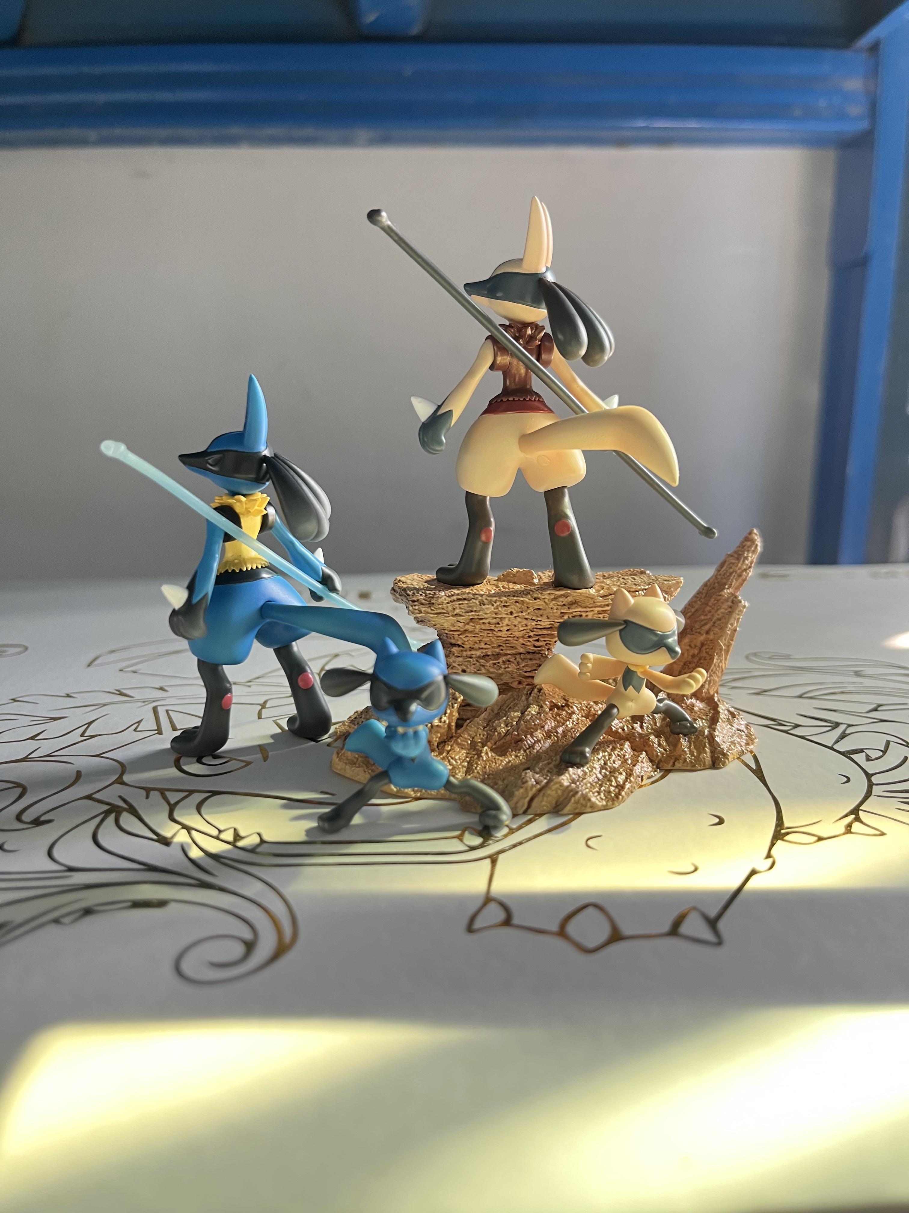 【寶可夢】151 Studio－利歐路 路卡利歐 進化組