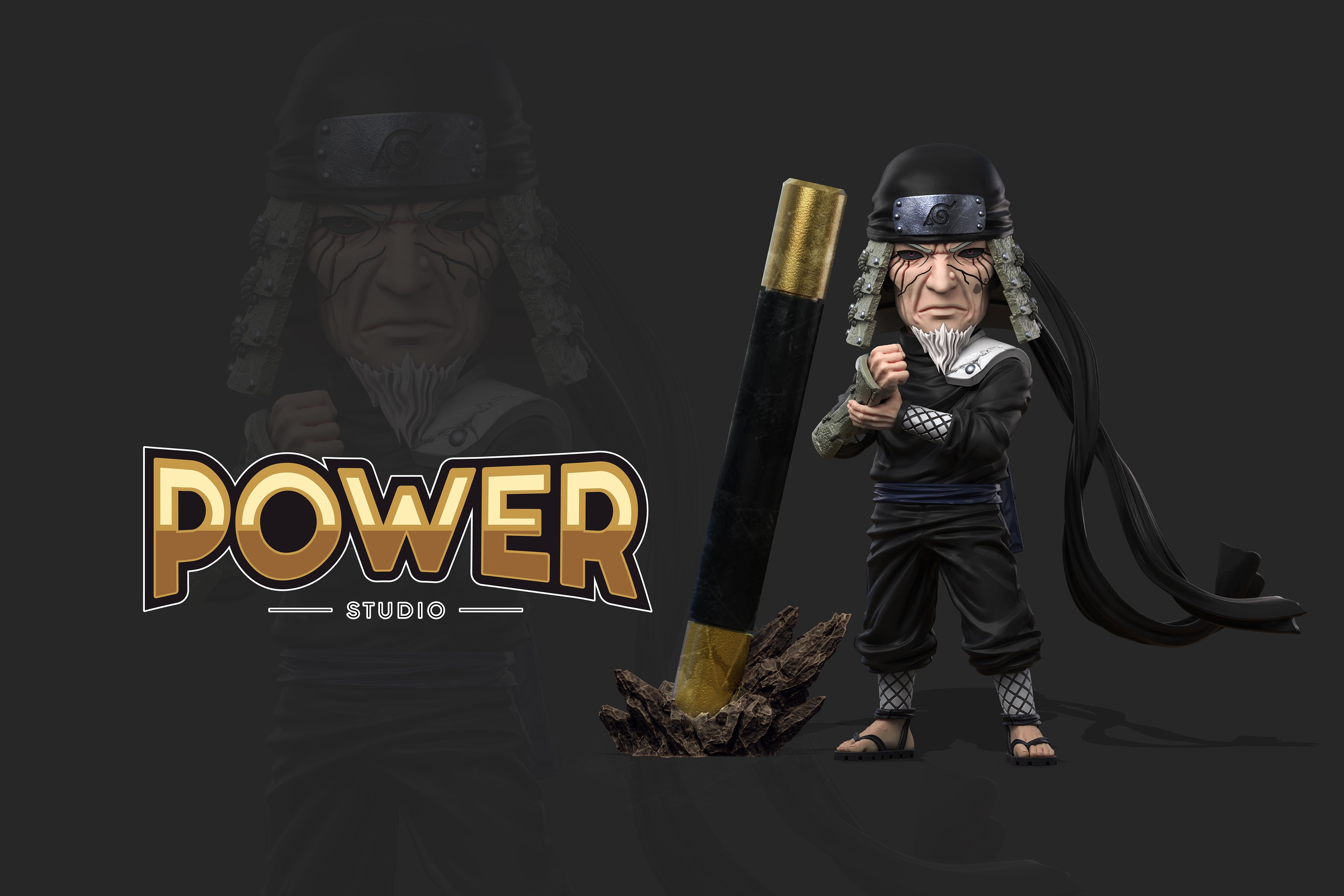 【火影忍者】Power studio-猿飛日斬