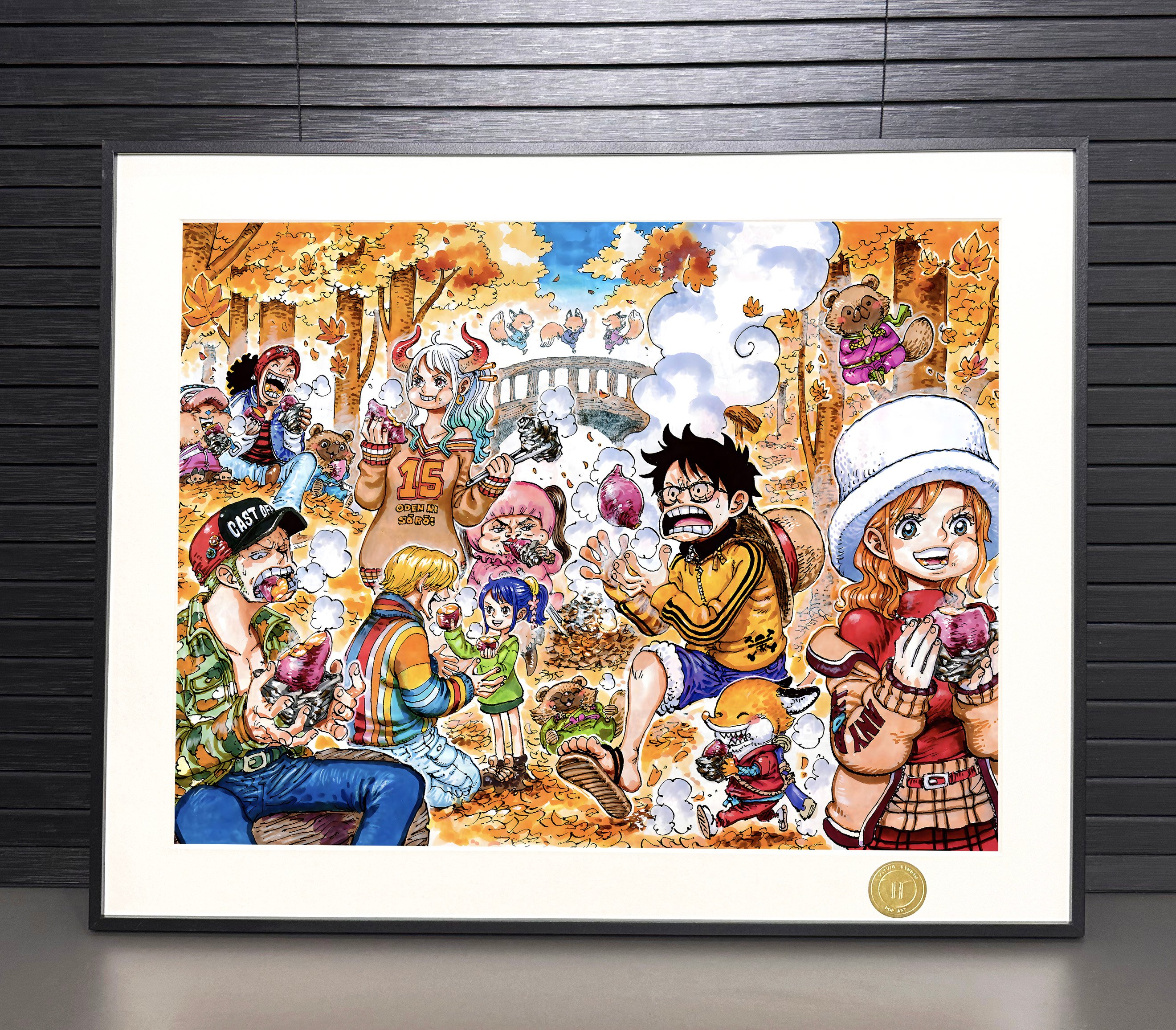 【週邊】H2工作室－海賊王 秋日海賊王 裝飾畫