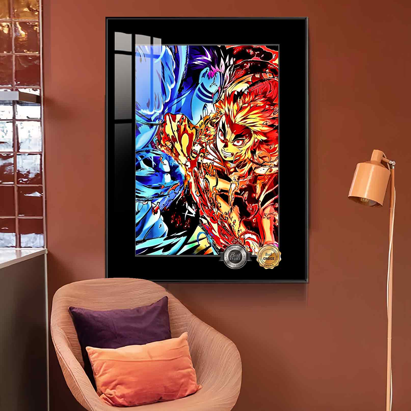 【週邊】橘子工作室-炎柱VS猗窩座