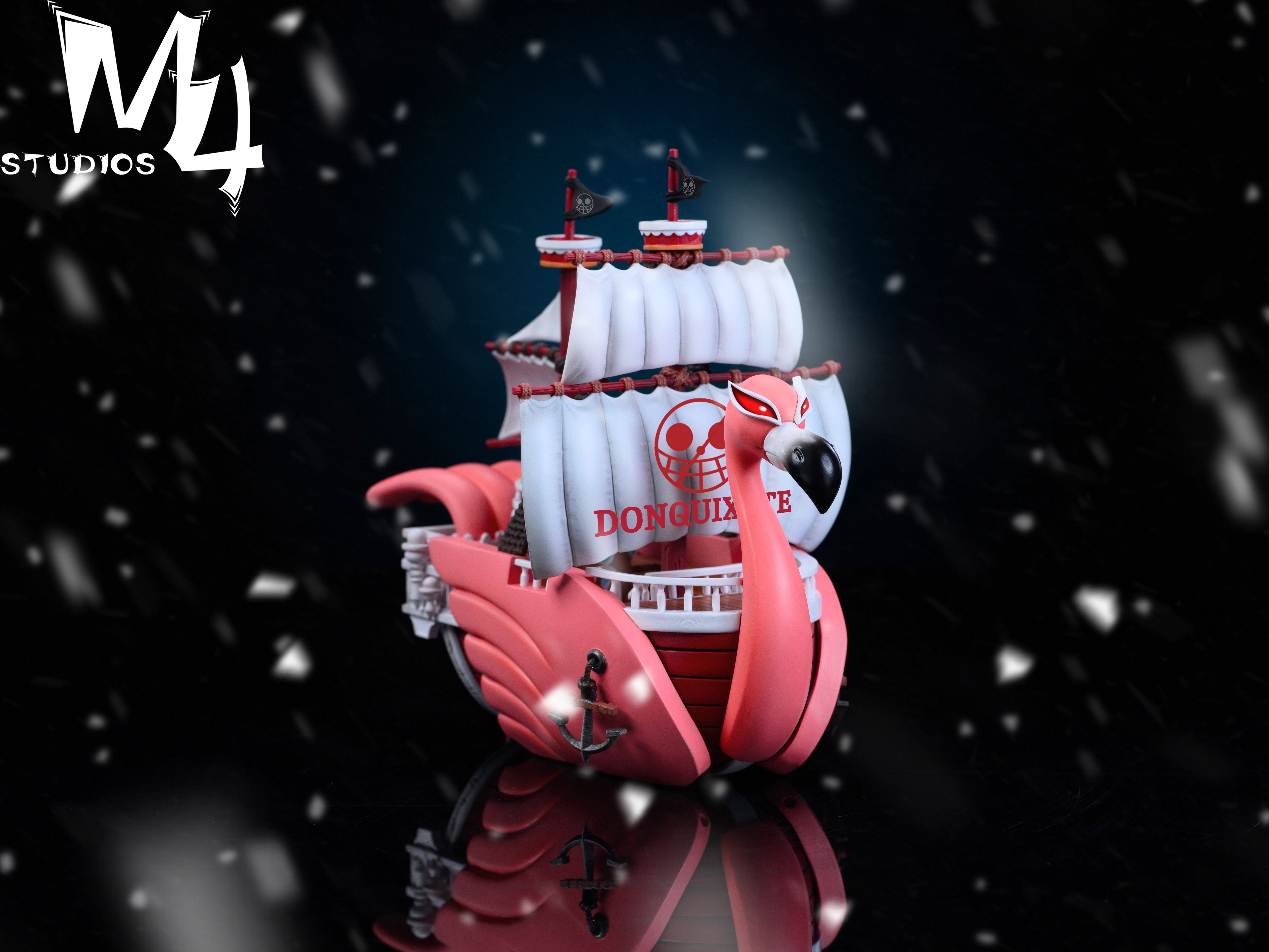 【海賊王】M4工作室-全員船系列 第五彈 佛朗明哥號