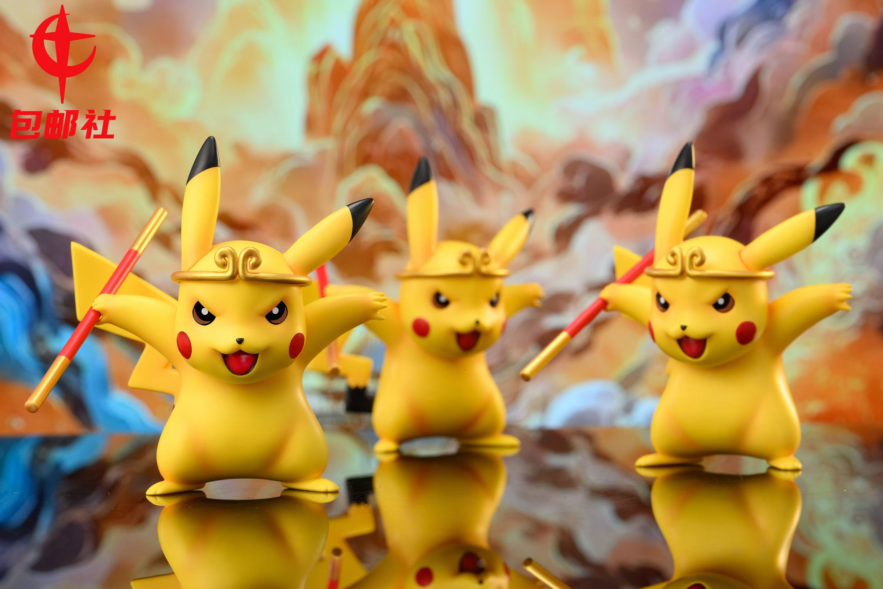 【寶可夢】包郵社 Studio-孫悟空皮卡丘