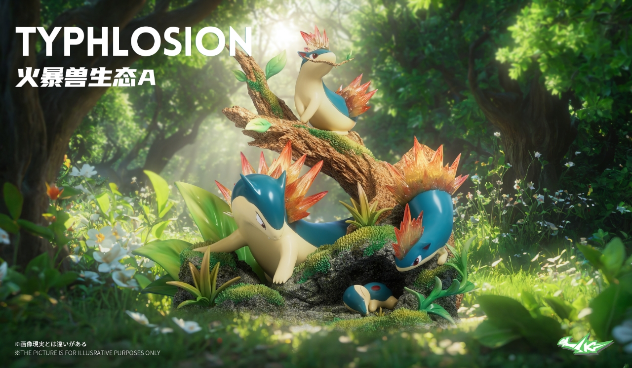 【寶可夢】SK工作室-生態系列 火爆獸演化組