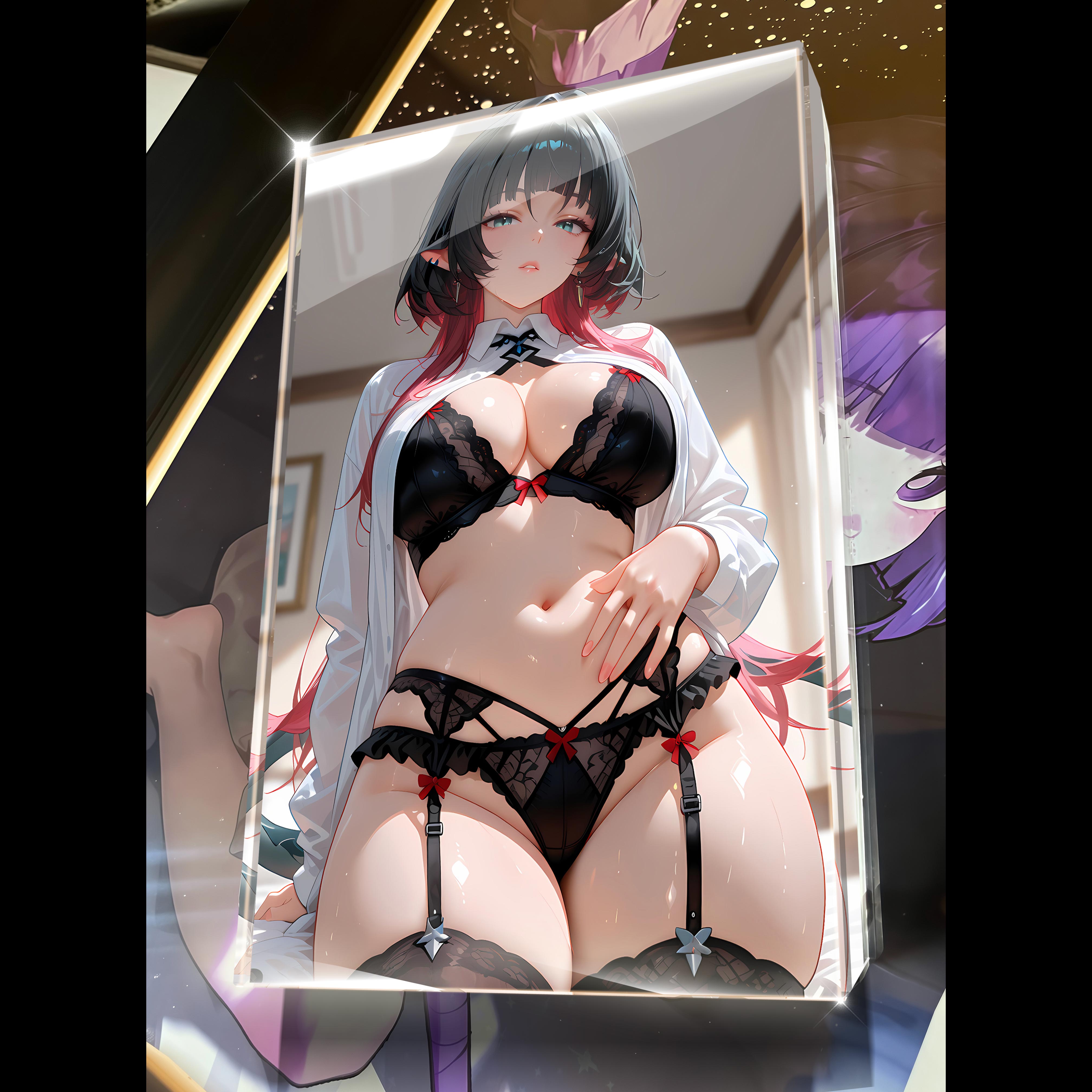 【週邊】阿喵畫社－動慢卡磚 第五十五彈 絕區零 黑絲簡社