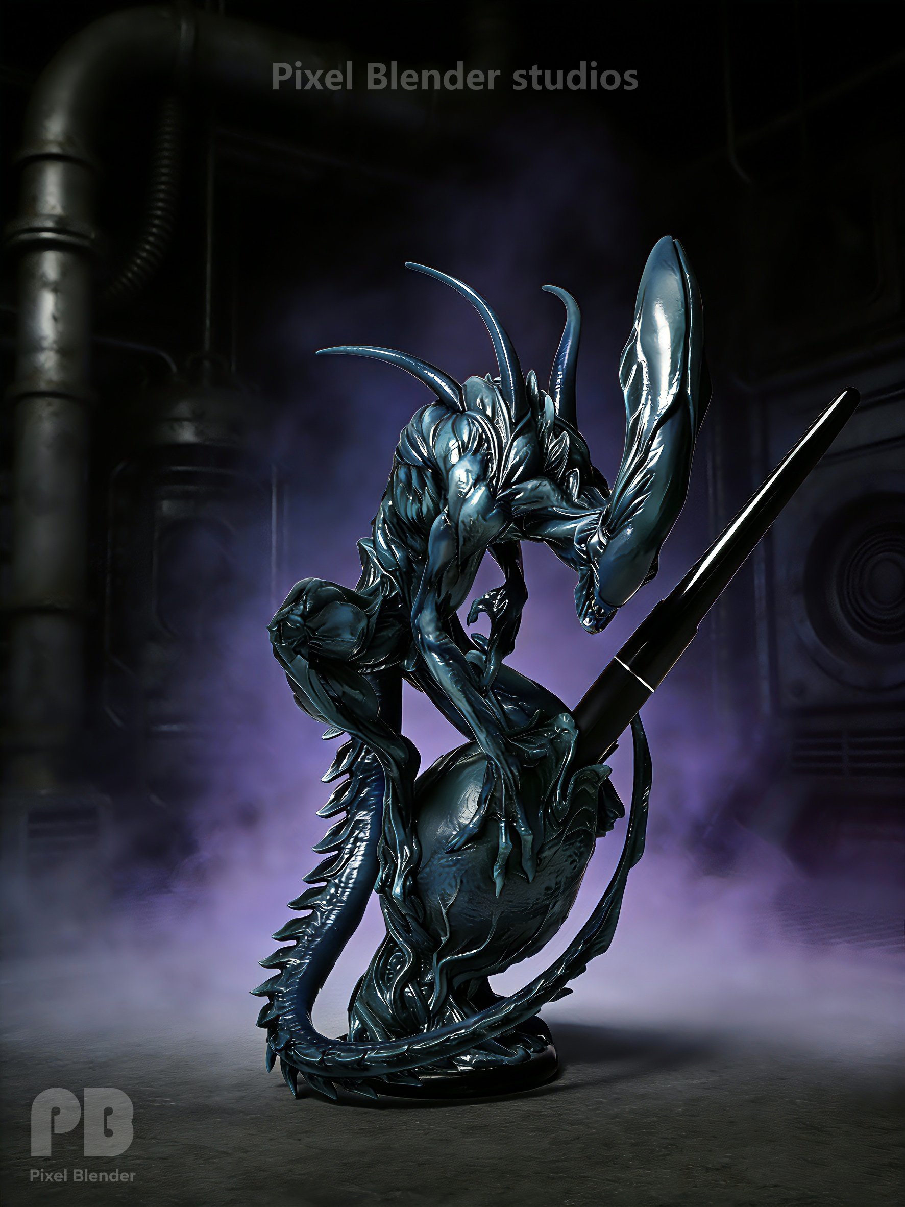 【異形】Pixel Blender Studios PB工作室－異形小雕像