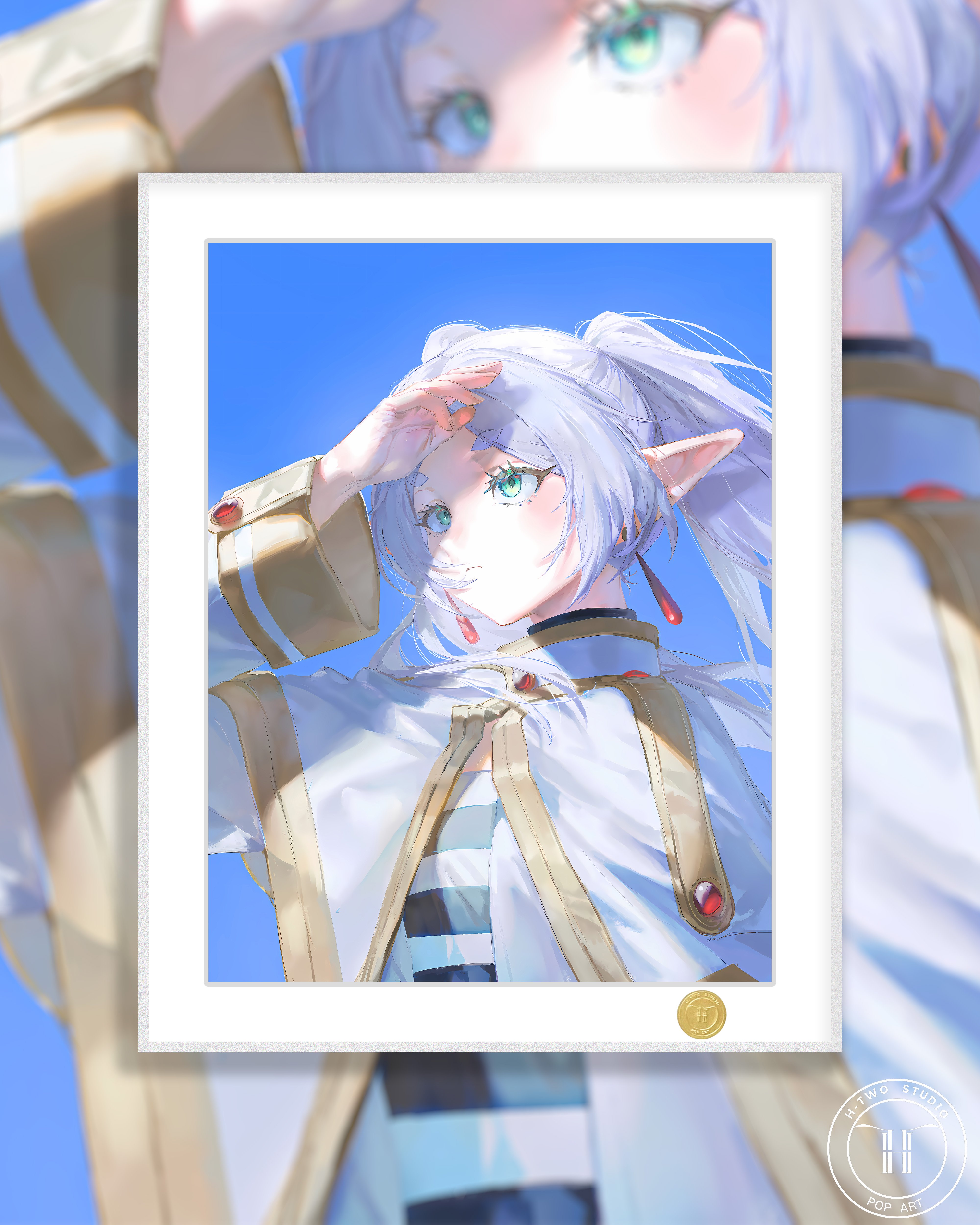 【週邊】H2工作室-芙莉蓮 葬送的芙莉蓮Frieren裝飾畫