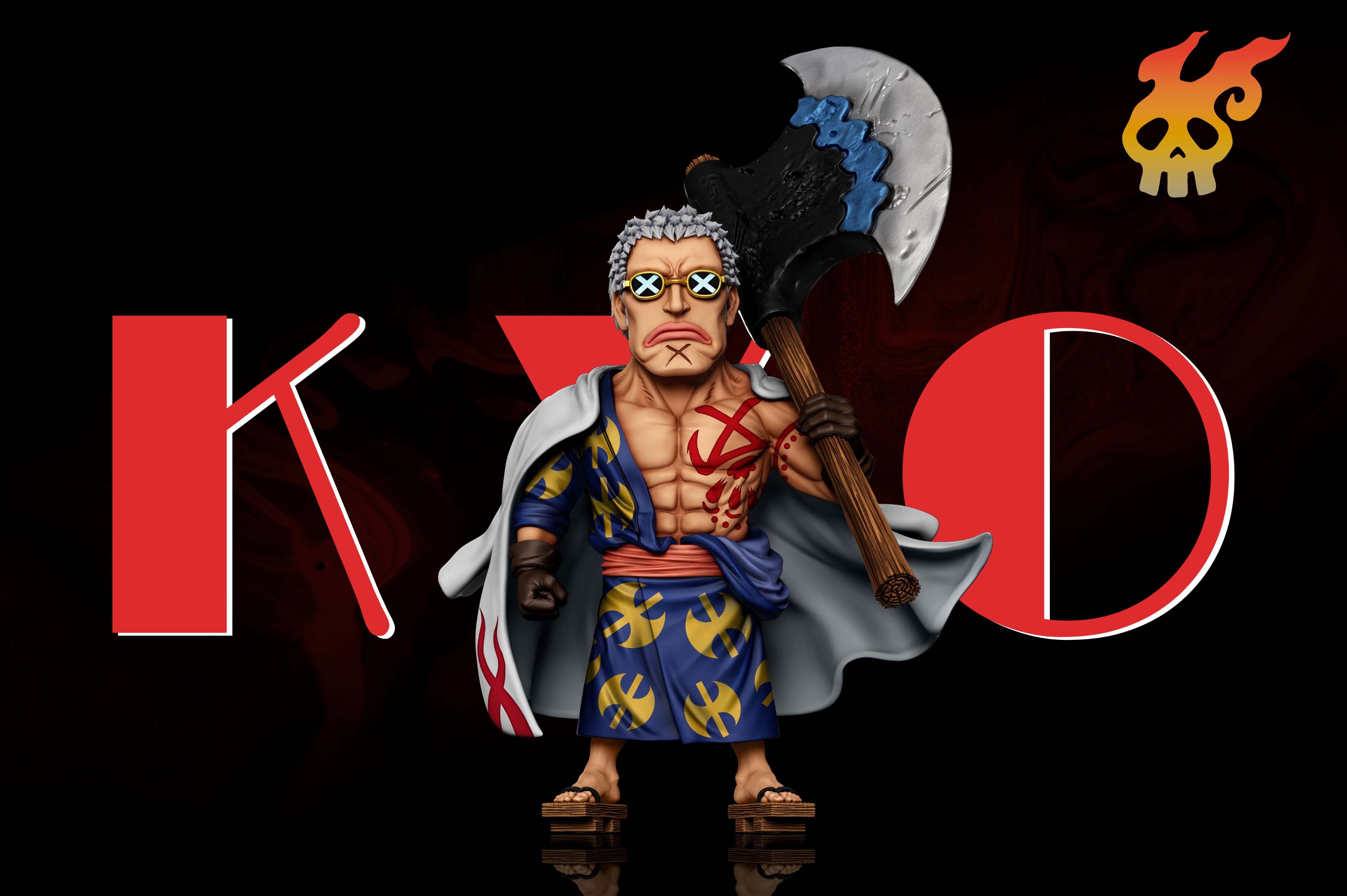 【海賊王】A+研究所－洛克斯海賊團 第四彈 銀斧 凶