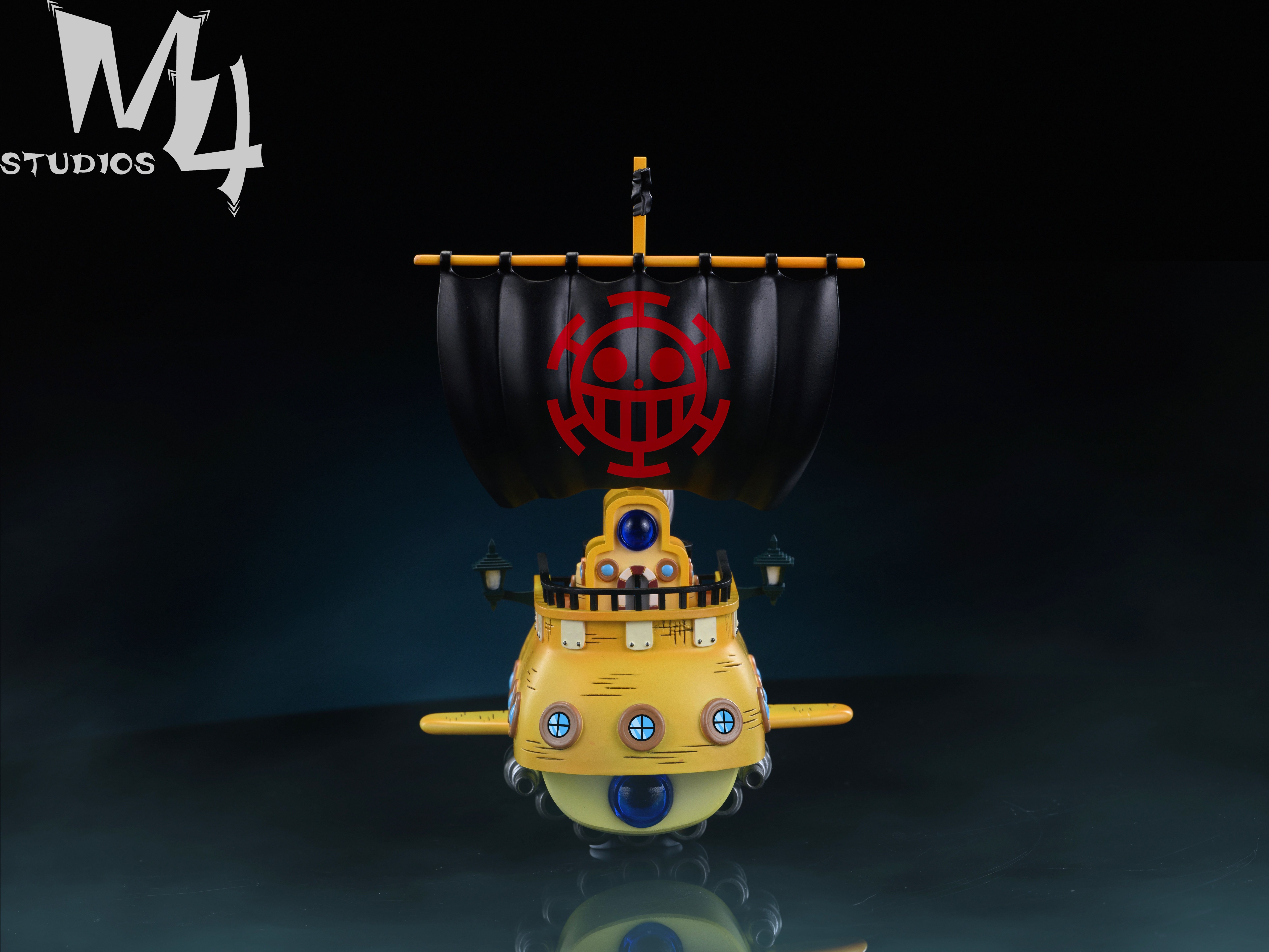 【海賊王】M4工作室-全員船系列 第十彈 特拉法爾加.羅船 極地潛水號