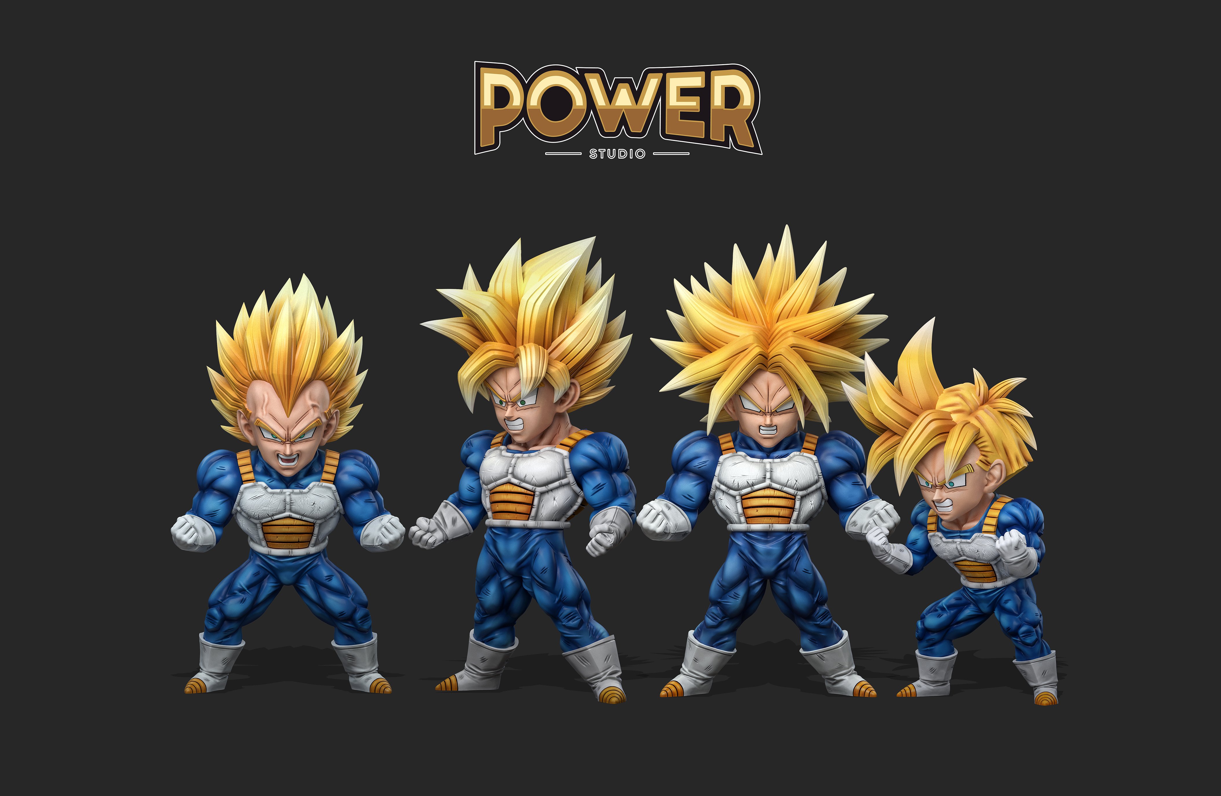 【七龍珠】Power studio-七龍珠 肌肉小悟飯