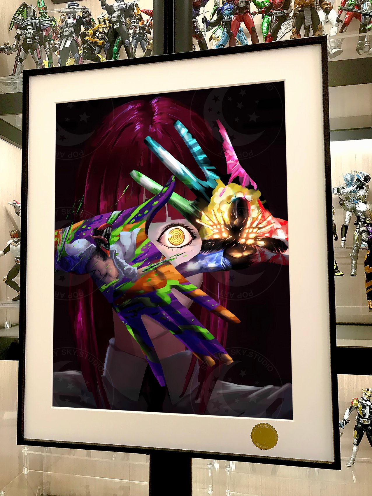 【週邊】星空工作室－電鋸人 支配之眼 裝飾畫