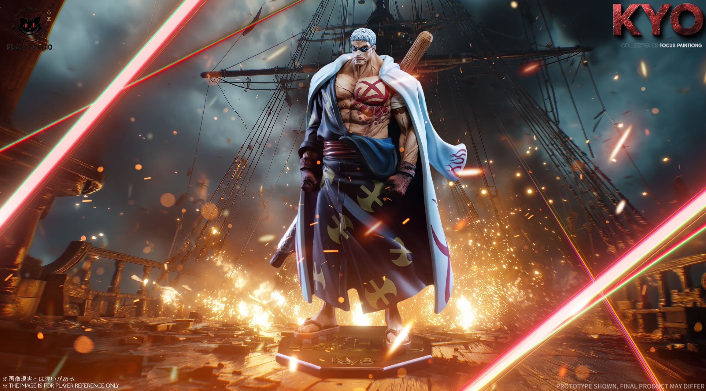 【海賊王】Black studio 小黑工作室-私定系列補全 洛克斯海賊團 銀斧