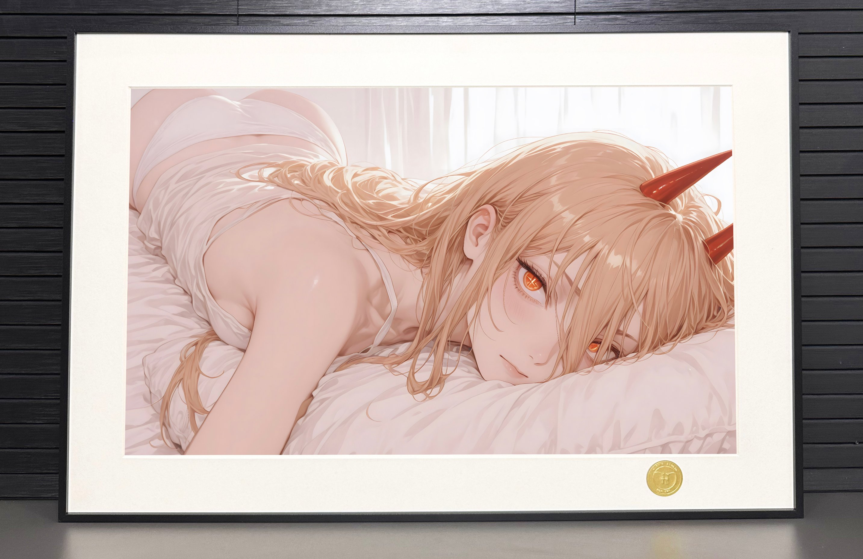 【週邊】H2工作室－電鋸人 血之魔人 睡衣帕瓦 裝飾畫