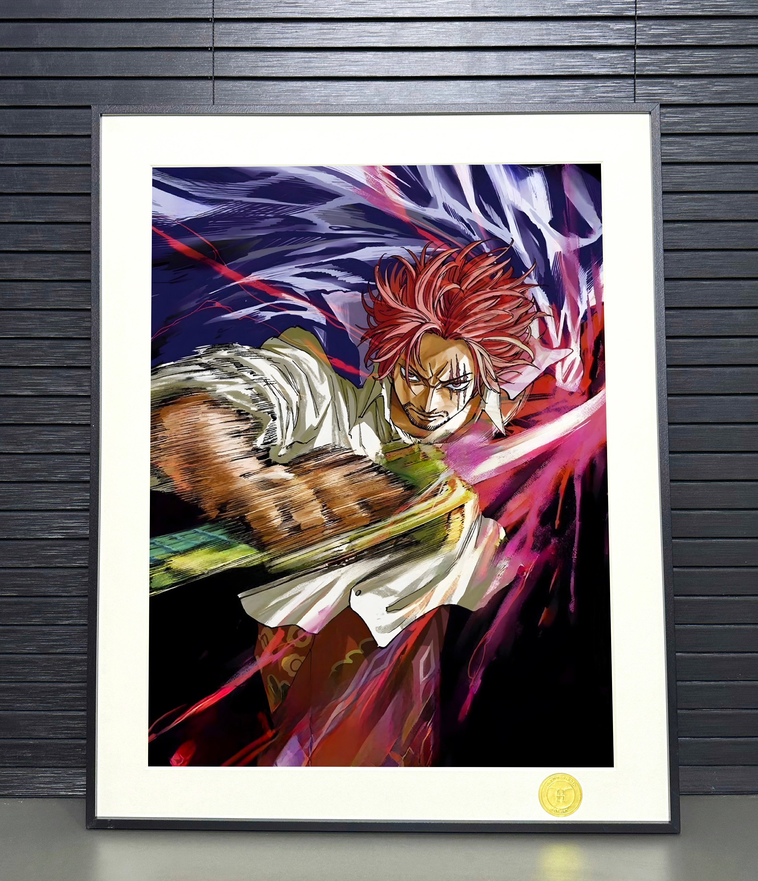 【週邊】H2工作室－海賊王 香克斯 裝飾畫