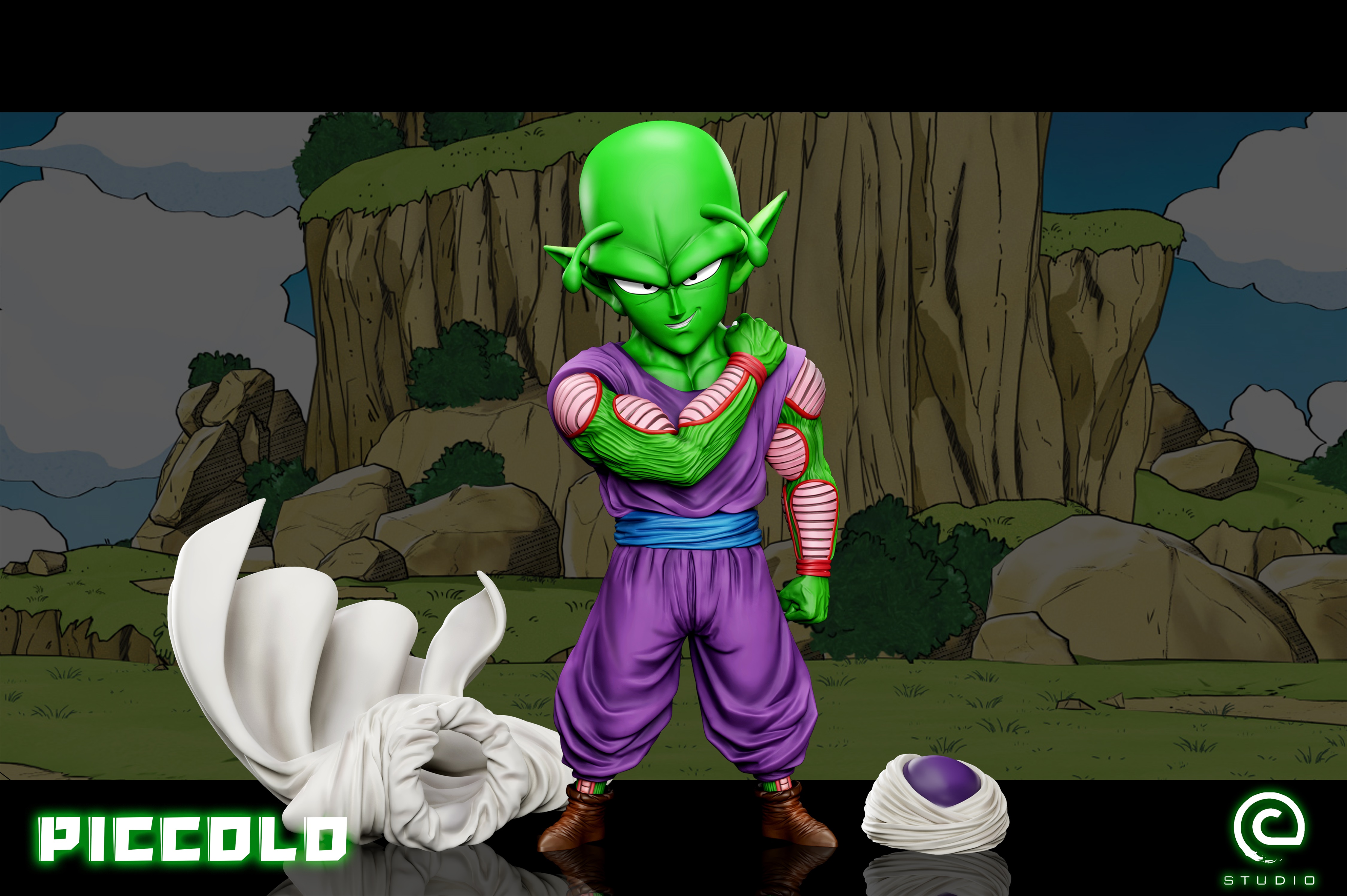 【七龍珠 】C-STUDIO-地球入侵篇 比克