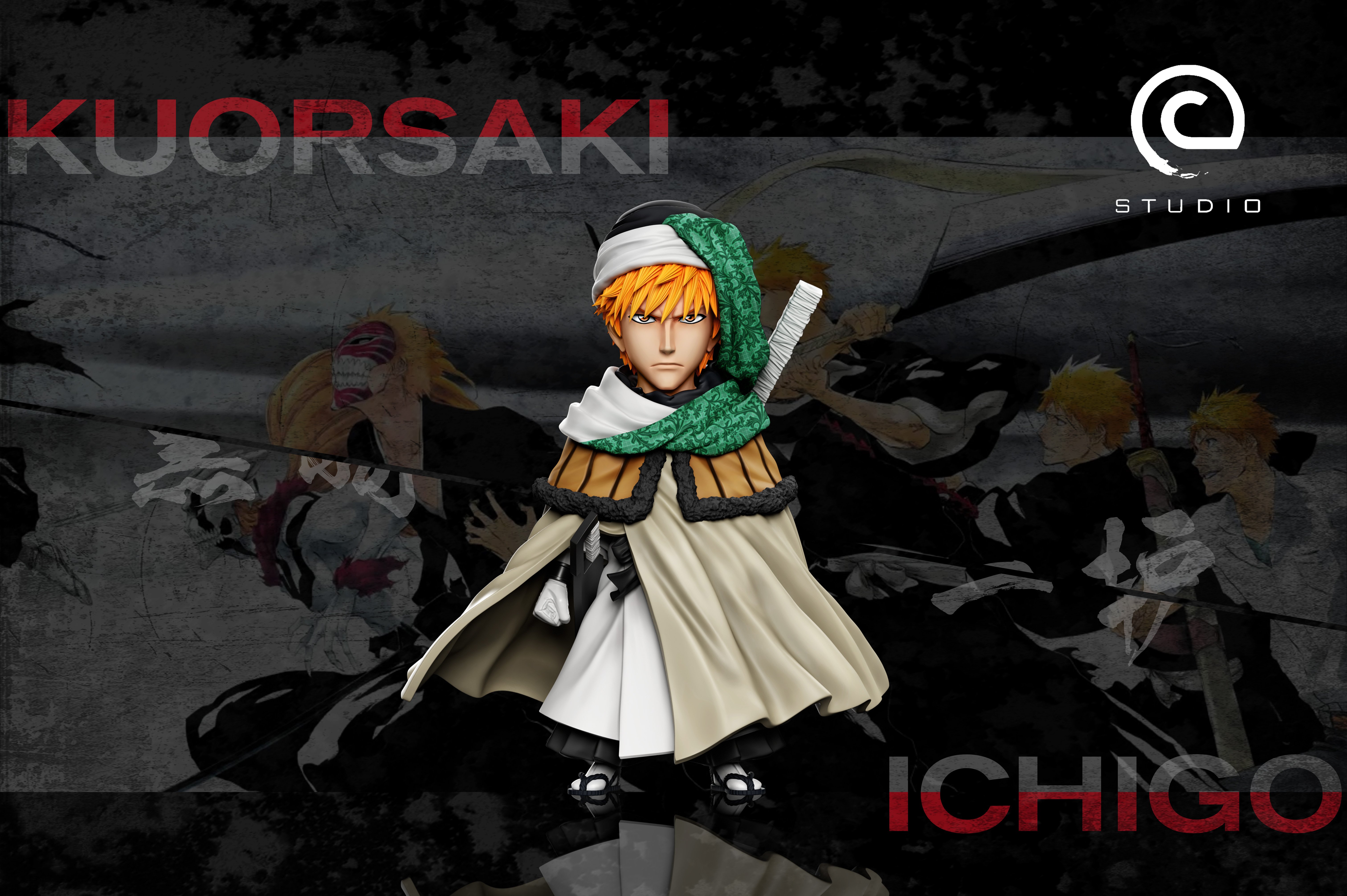 【死神】C-STUDIO-主角團 靈王宮修行一護