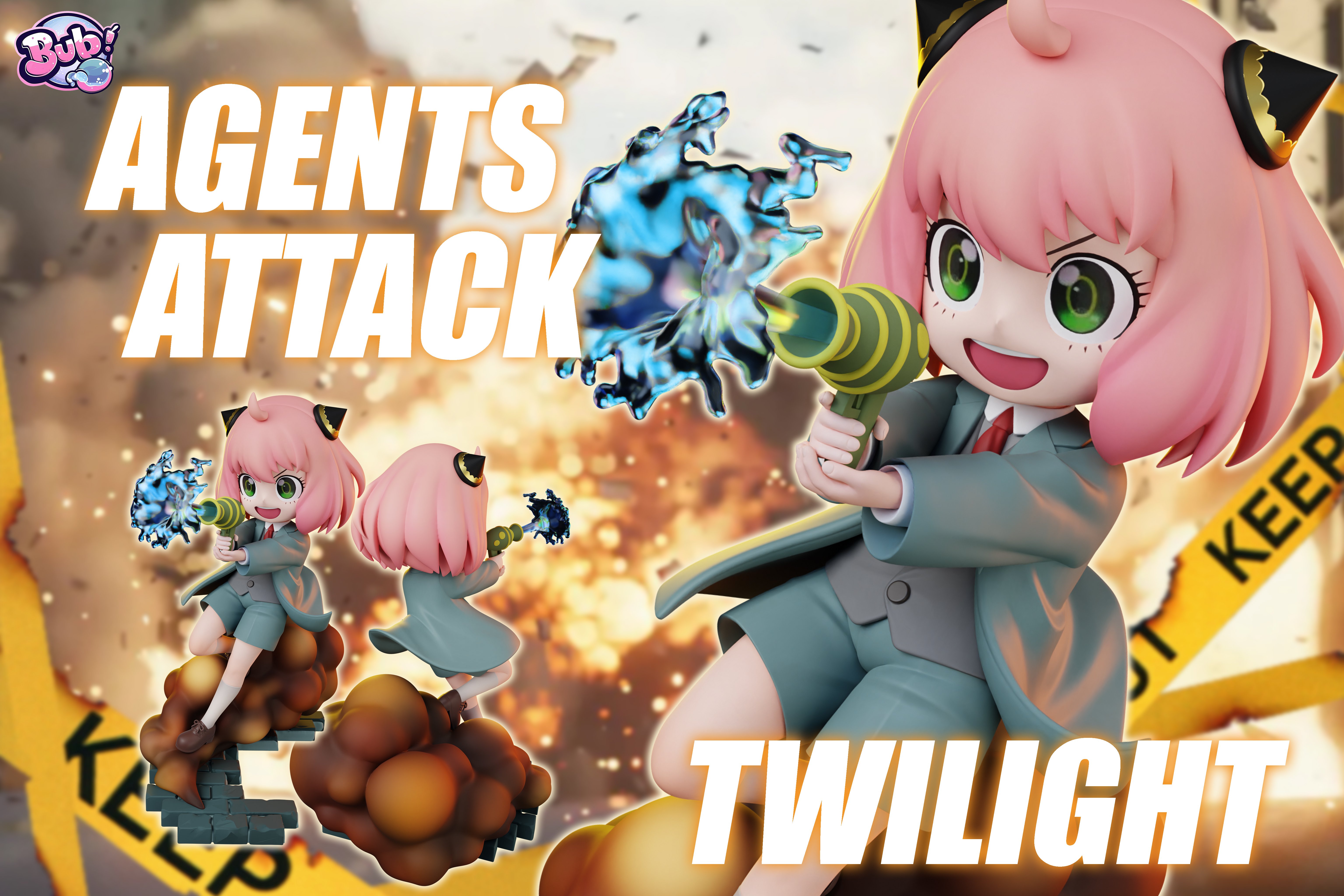 【SPYxFAMILY】BubbleX Studio-夢幻雙子阿尼亞