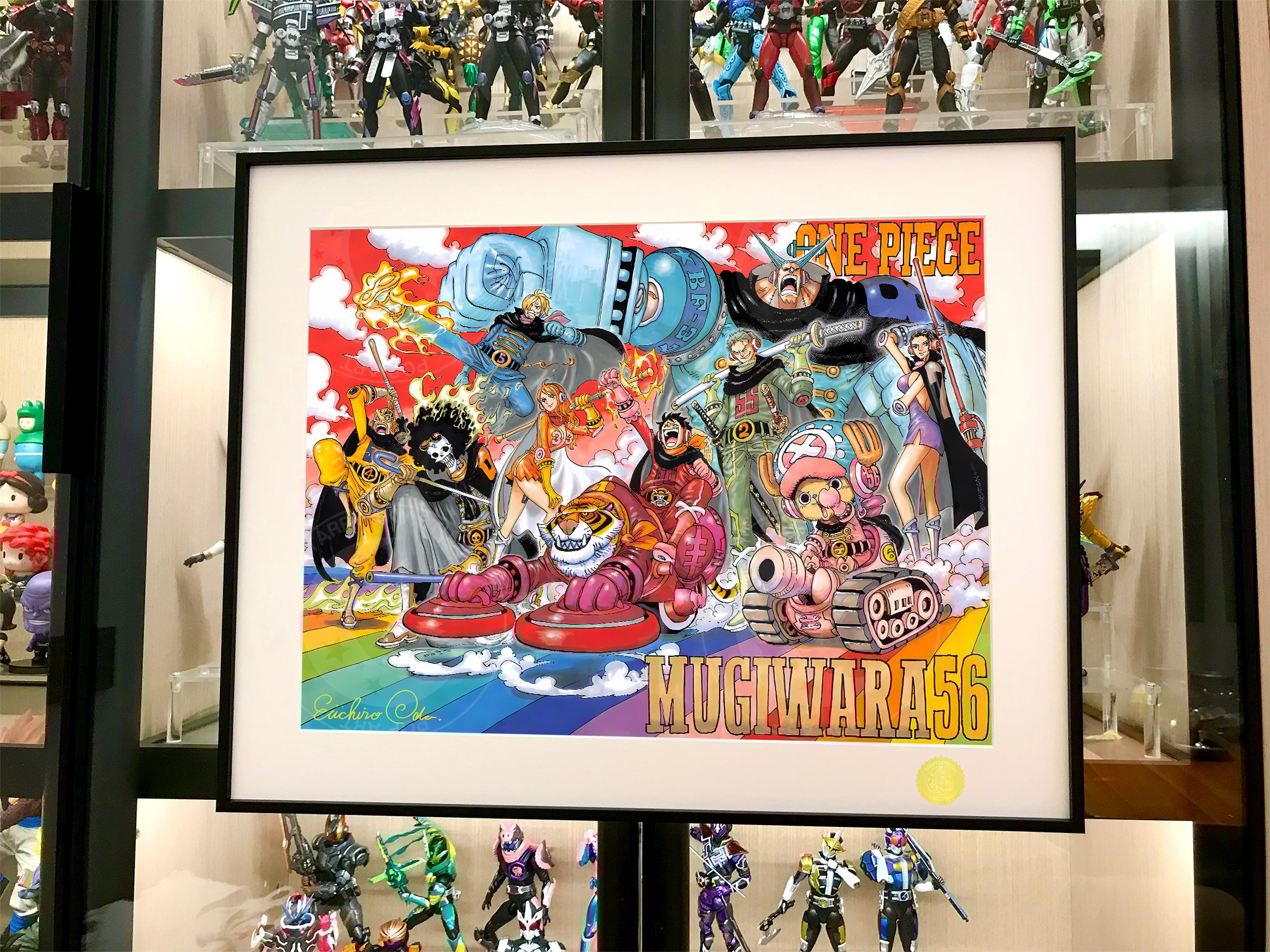 【週邊】星空工作室－海賊王 草帽傑爾馬軍團 裝飾畫