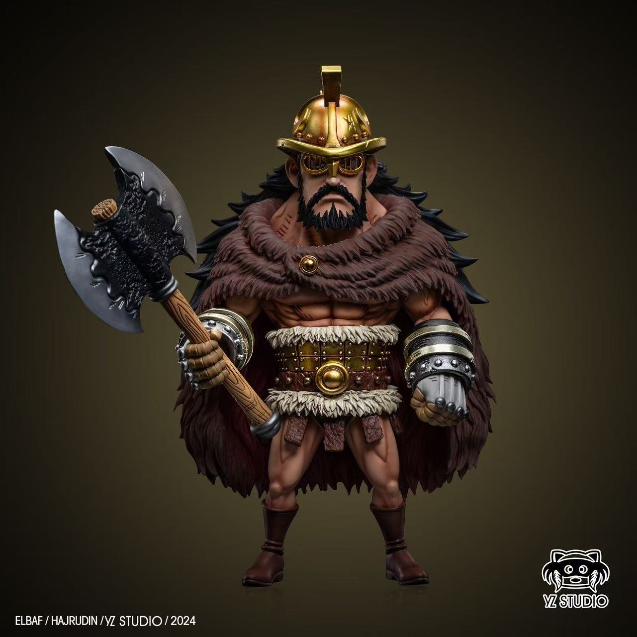 【海賊王】YZ工作室-巨兵海賊團 第九彈 新巨兵海賊團船長 海爾丁