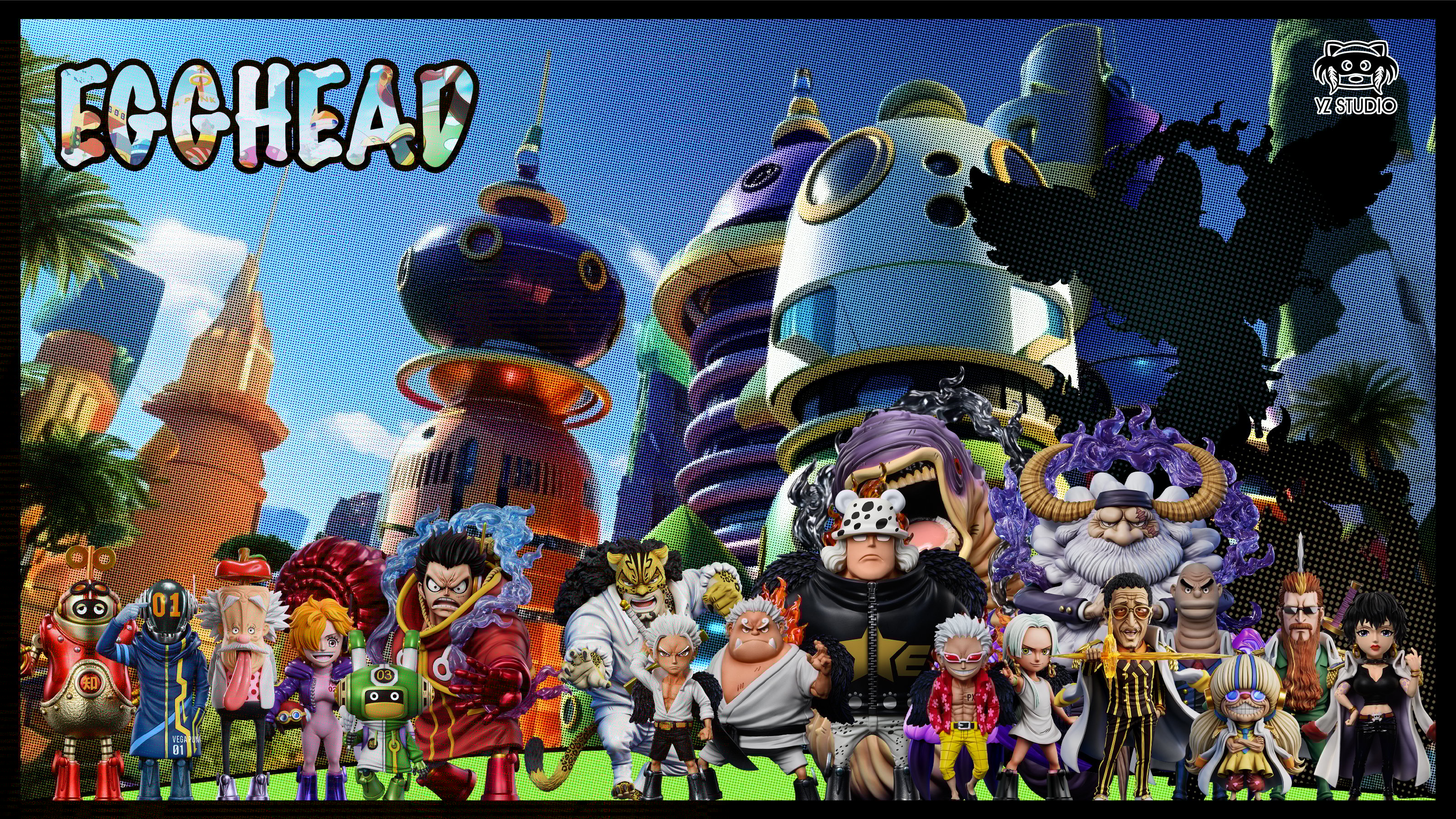 【海賊王】】yz工作室-未來島 蛋尖島第19彈 愛迪生