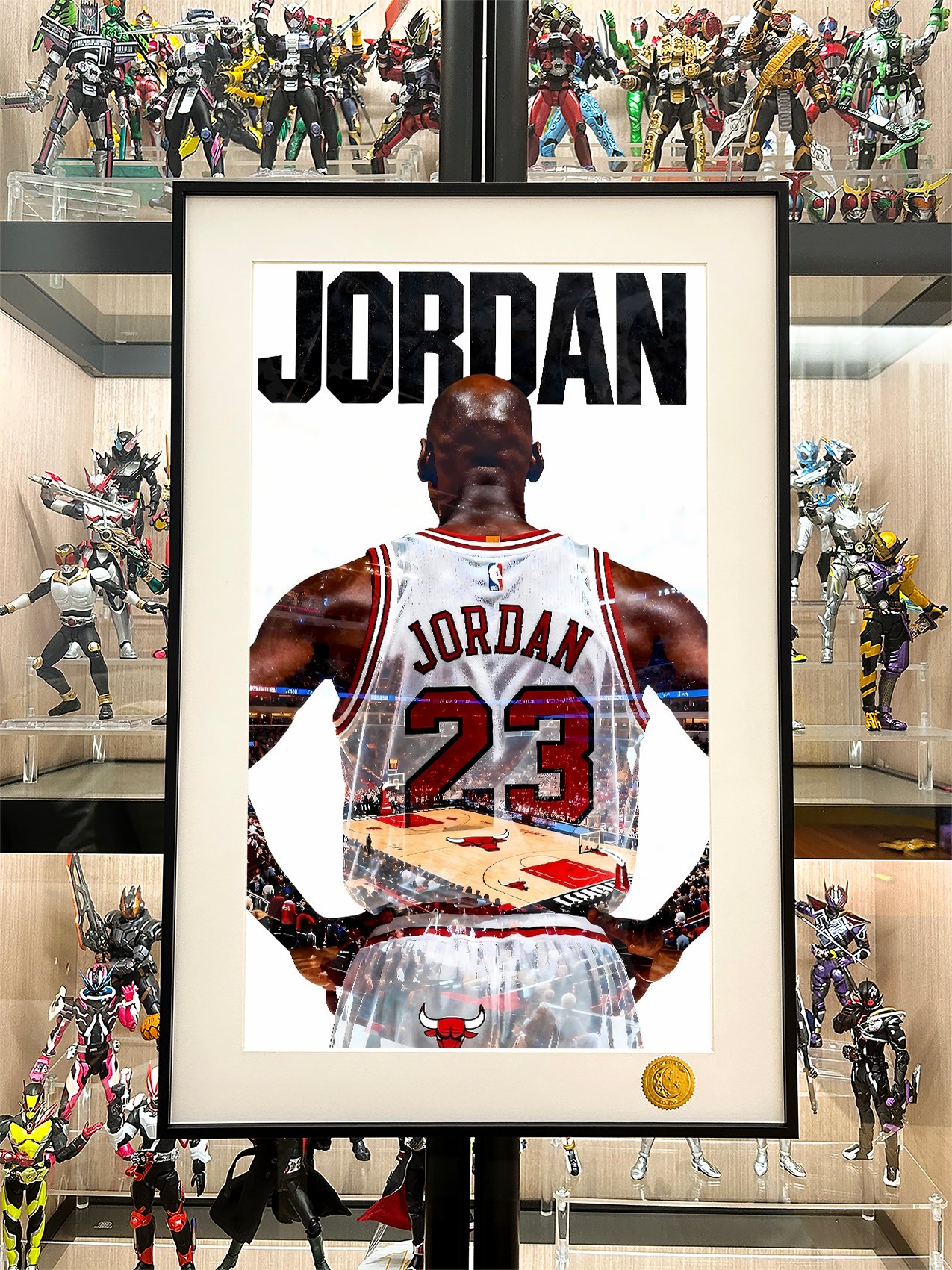 【週邊】星空工作室－NBA 喬丹背影 裝飾畫