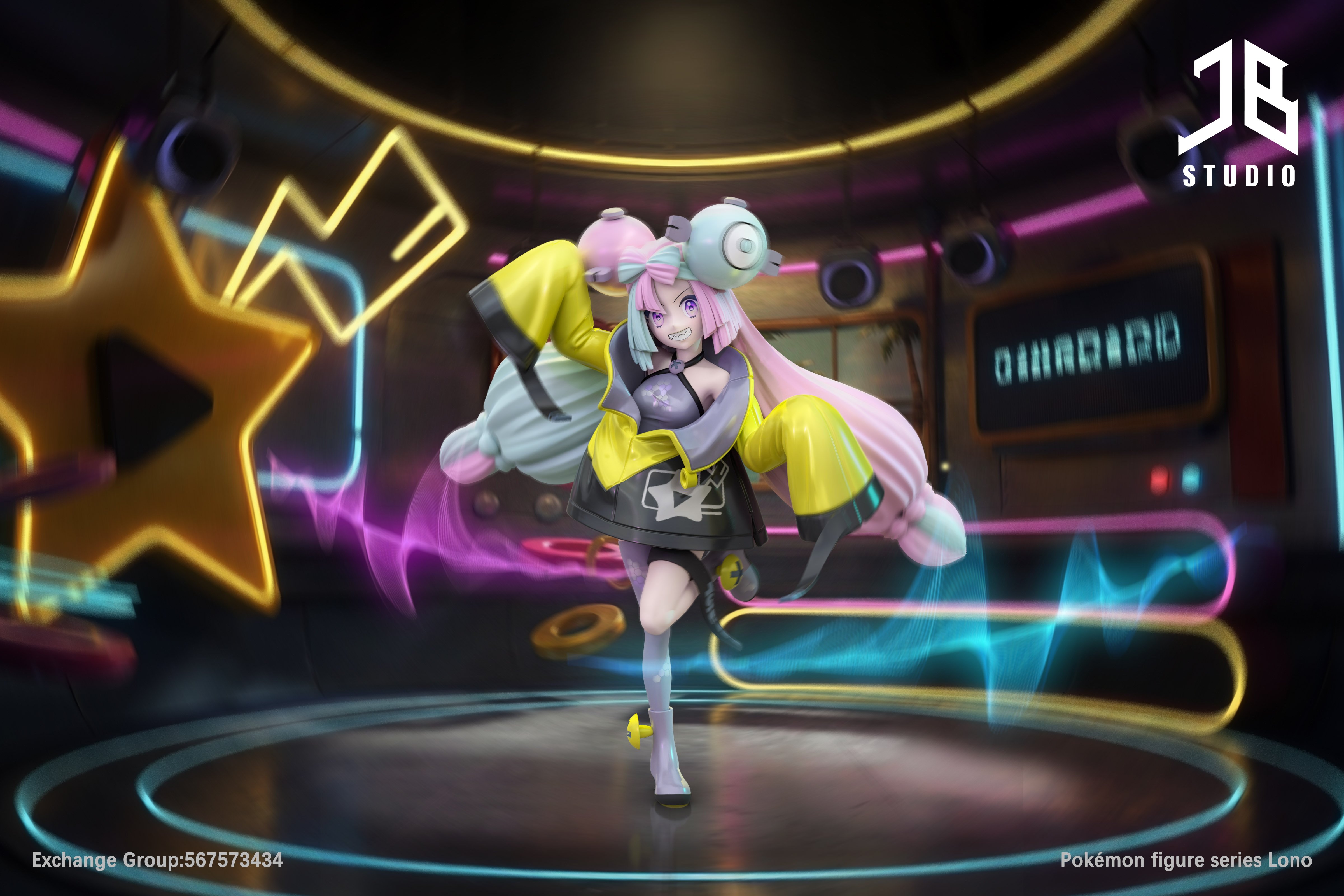 【寶可夢】JB Studio 精寶工作室－人物系列 釀光道館館主 奇樹