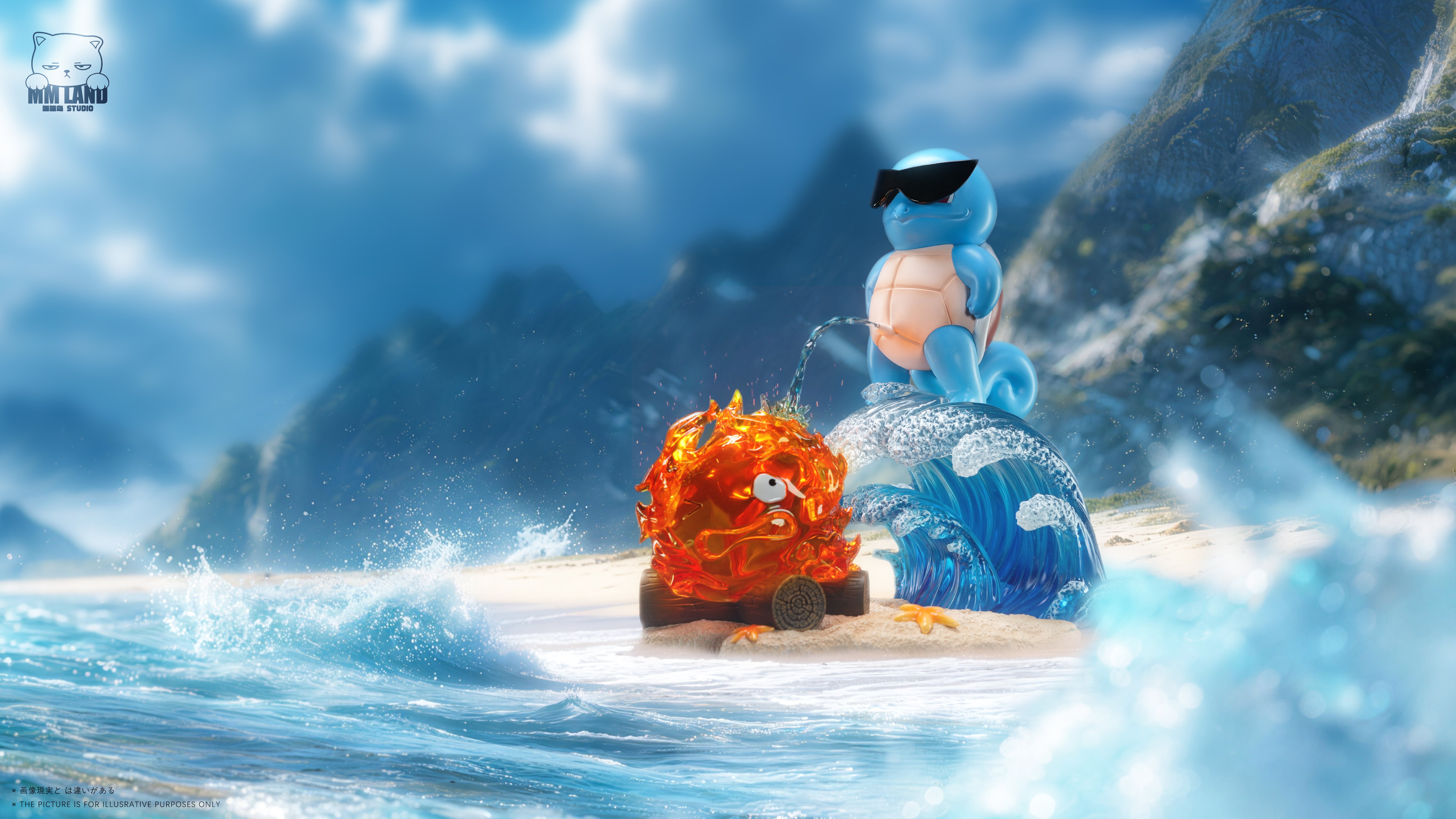 【寶可夢】喵喵島 MMLAND STUDIO－傑尼龜卡西法