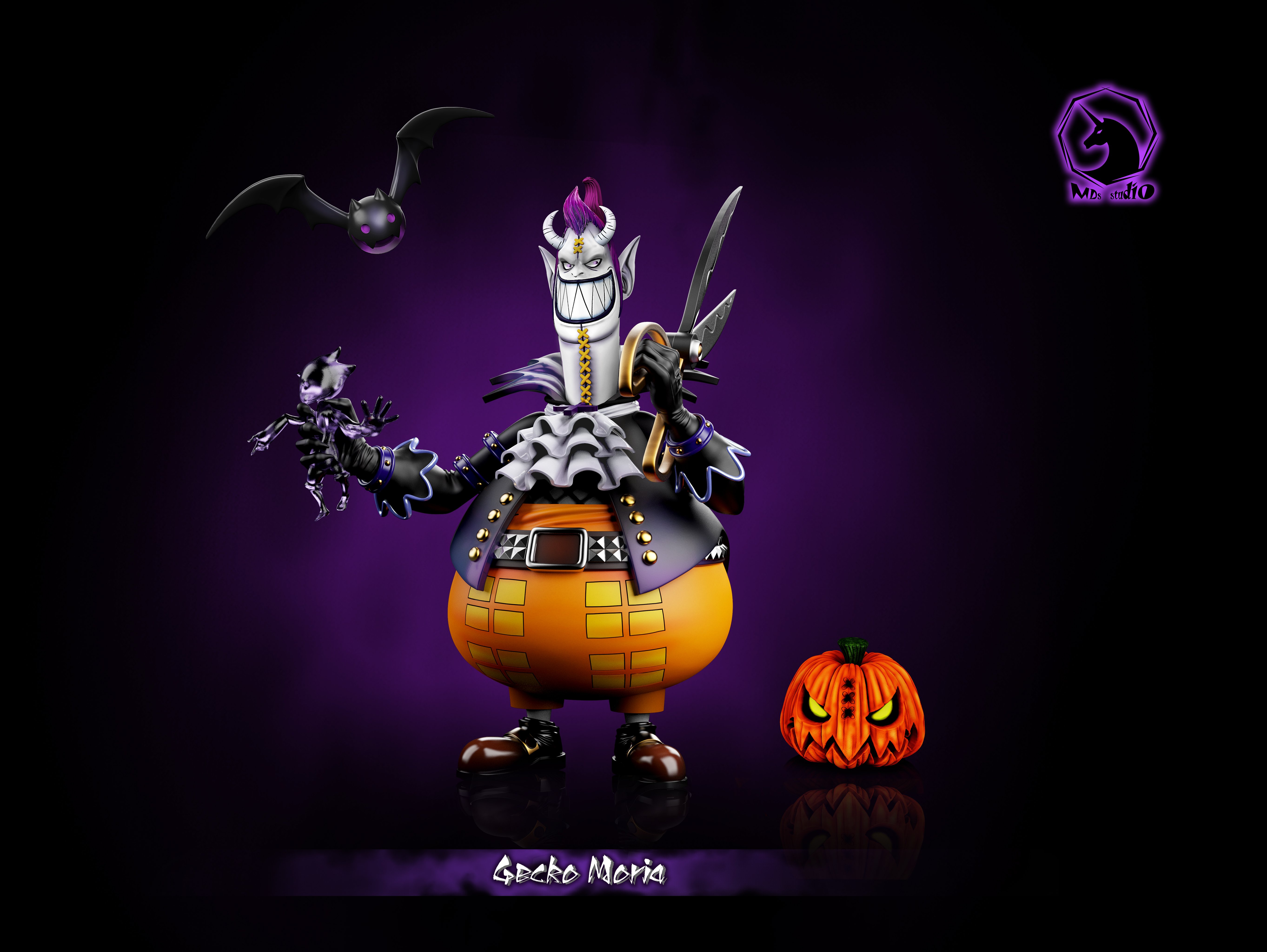 【海賊王】MDS Studio－強者系列 七武海 002 月光·莫利亞