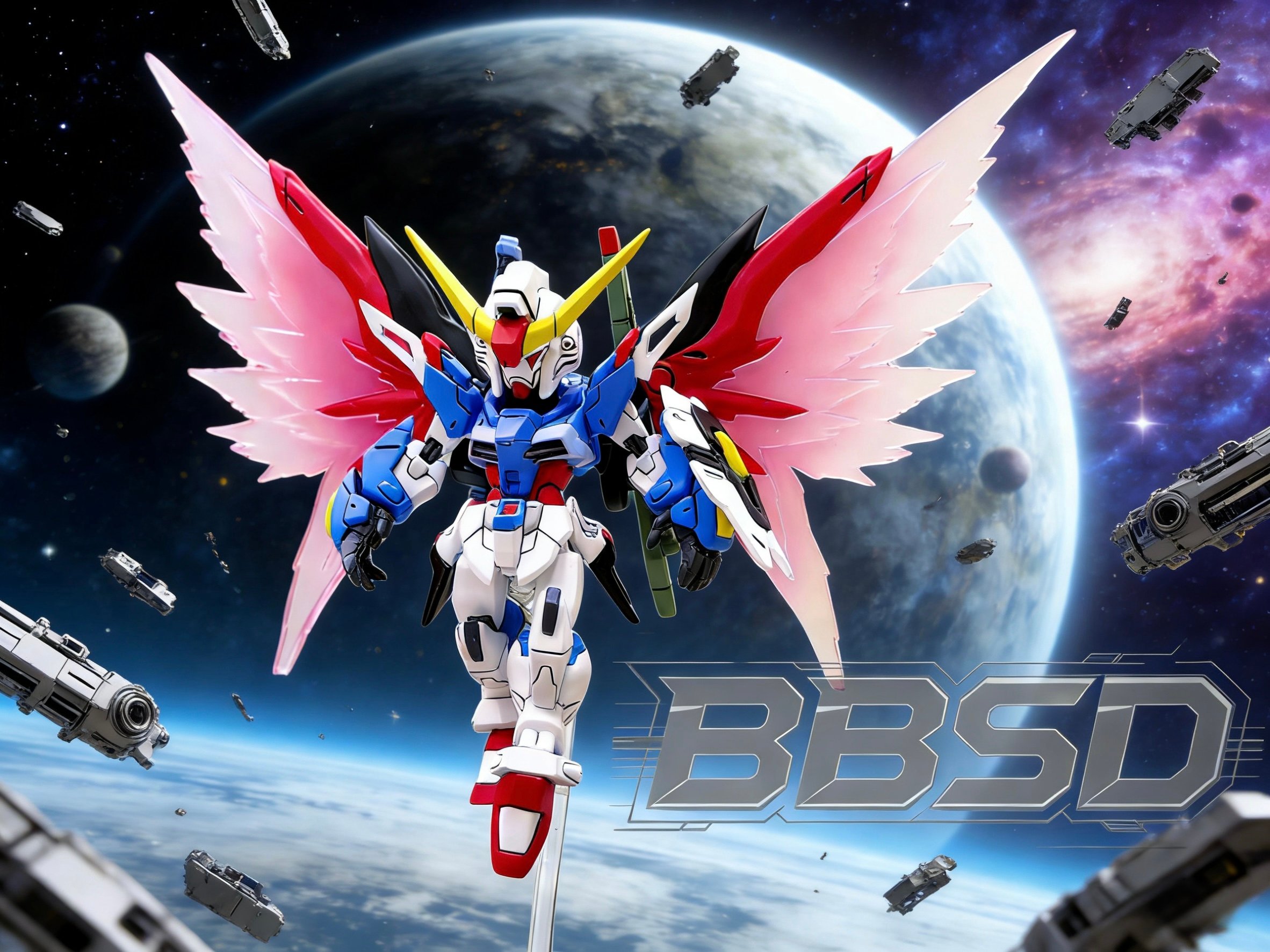 【鋼彈】BBSD－FW比例 命運鋼彈