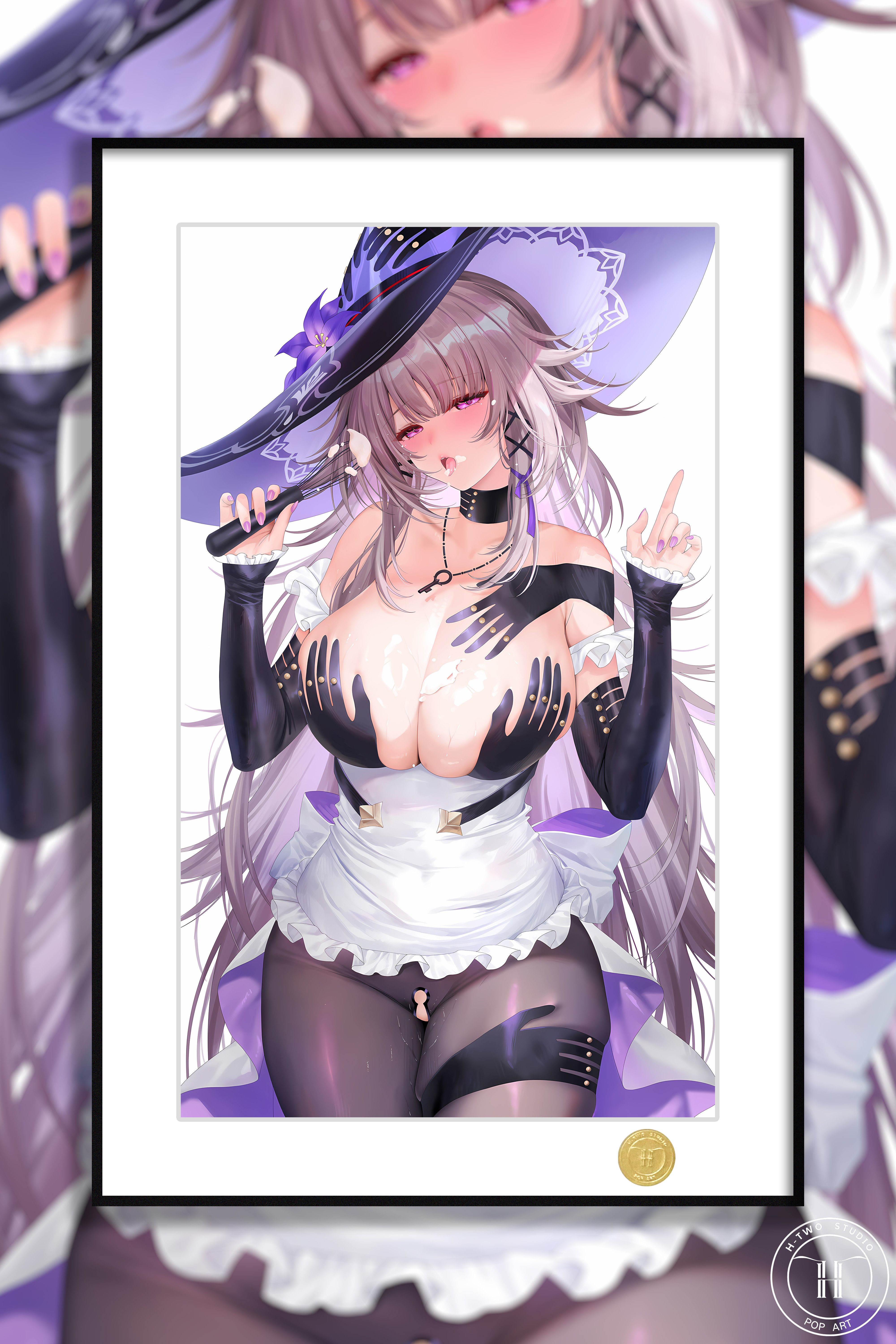 【週邊】H2工作室-奶油大黑塔 崩壞星穹鐵道黑塔Herta裝飾畫