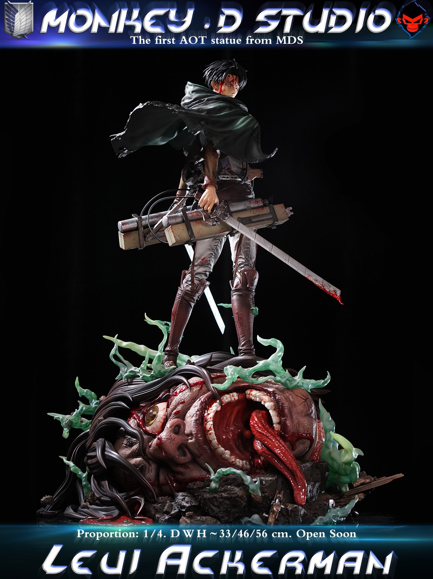 【進擊的巨人】漫奇工作室-AOT 里維兵長