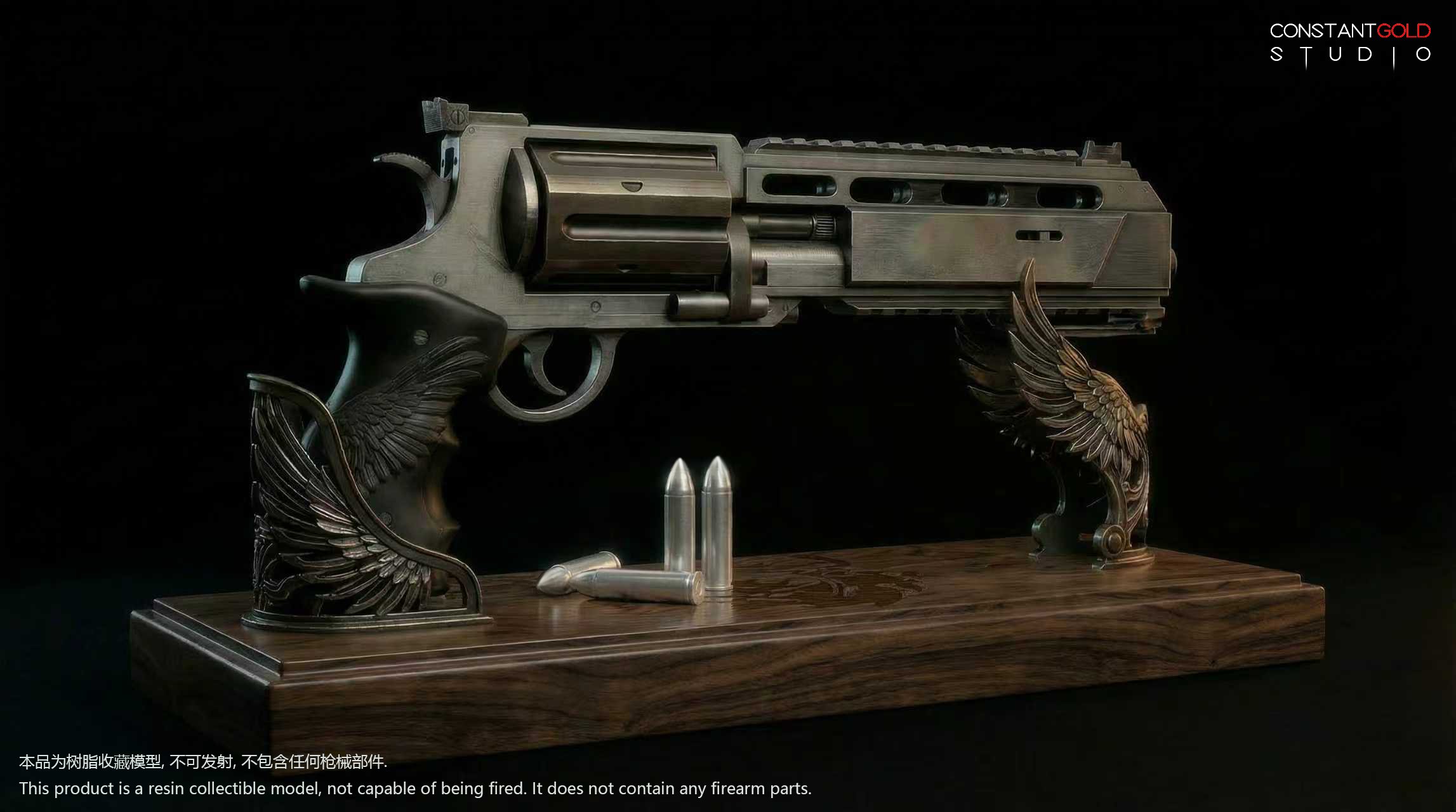 【惡靈古堡】CGS恒金工作室－安魂左輪 Requiem 收藏級模型