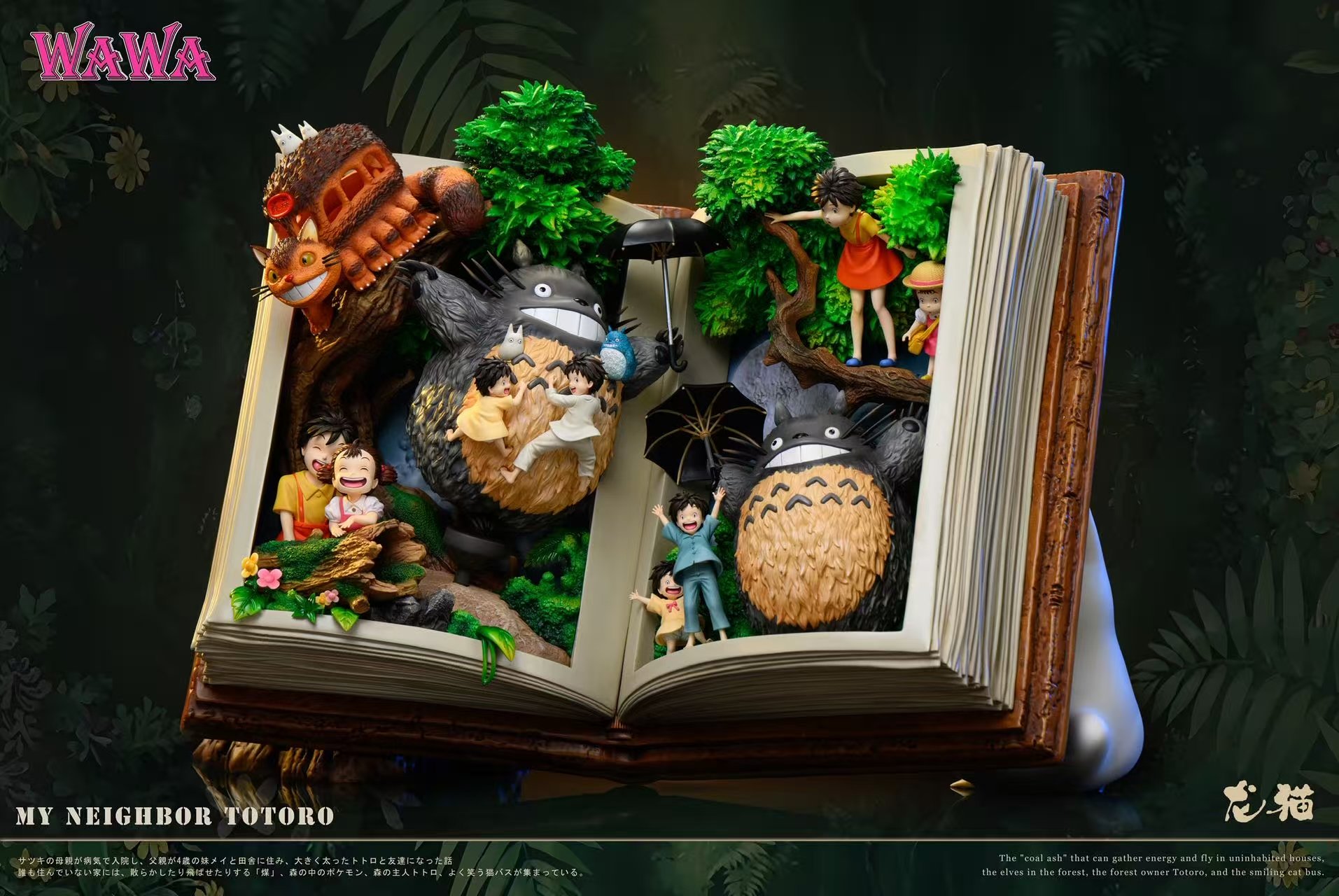 【宮崎駿】wawa-studio-宮崎駿書本系列 第一彈 龍貓
