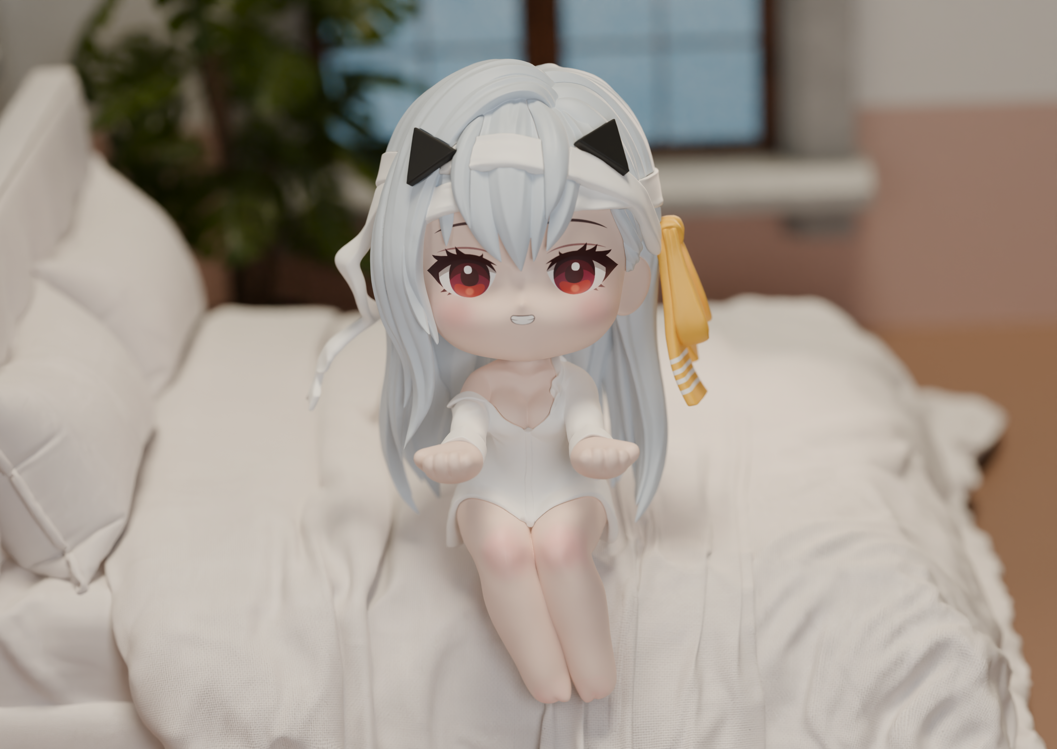 【正版授權】SWIF-勝利女神 泡麵壓公仔