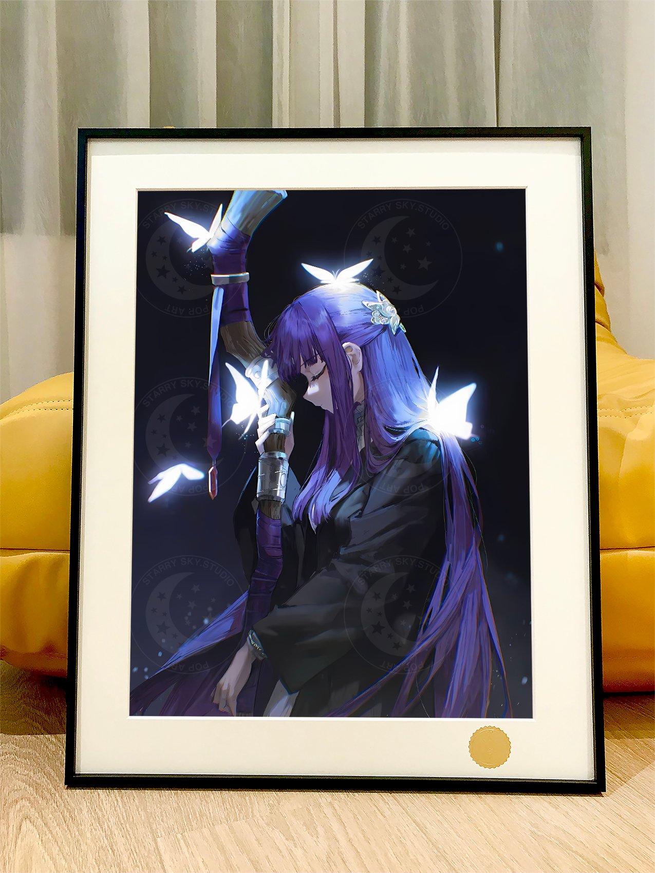 【週邊】星空工作室－葬送的芙莉蓮 蝴蝶菲倫 裝飾畫