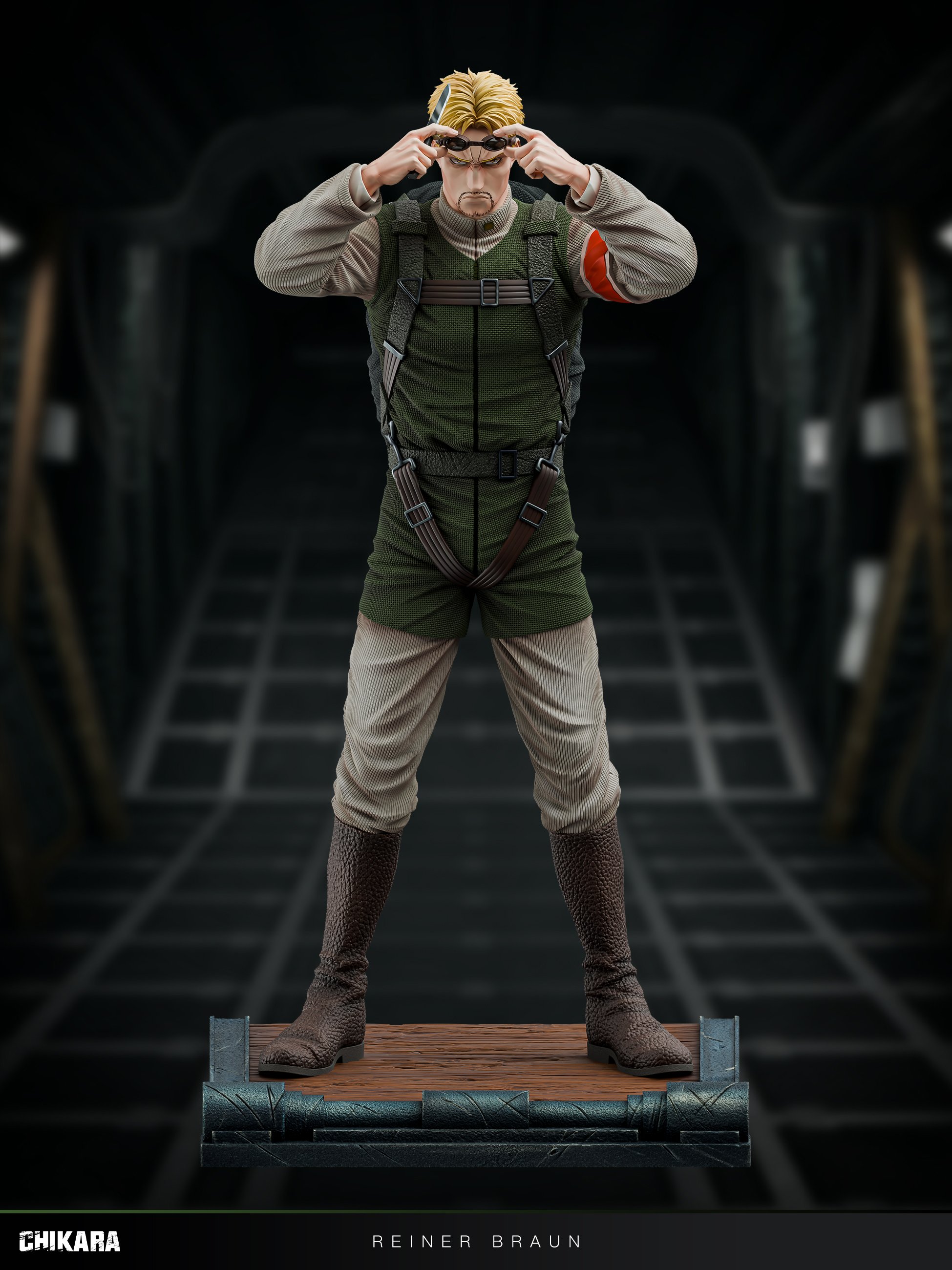 【進擊的巨人】CHIKARA STUDIO－跳傘 萊納・布朗