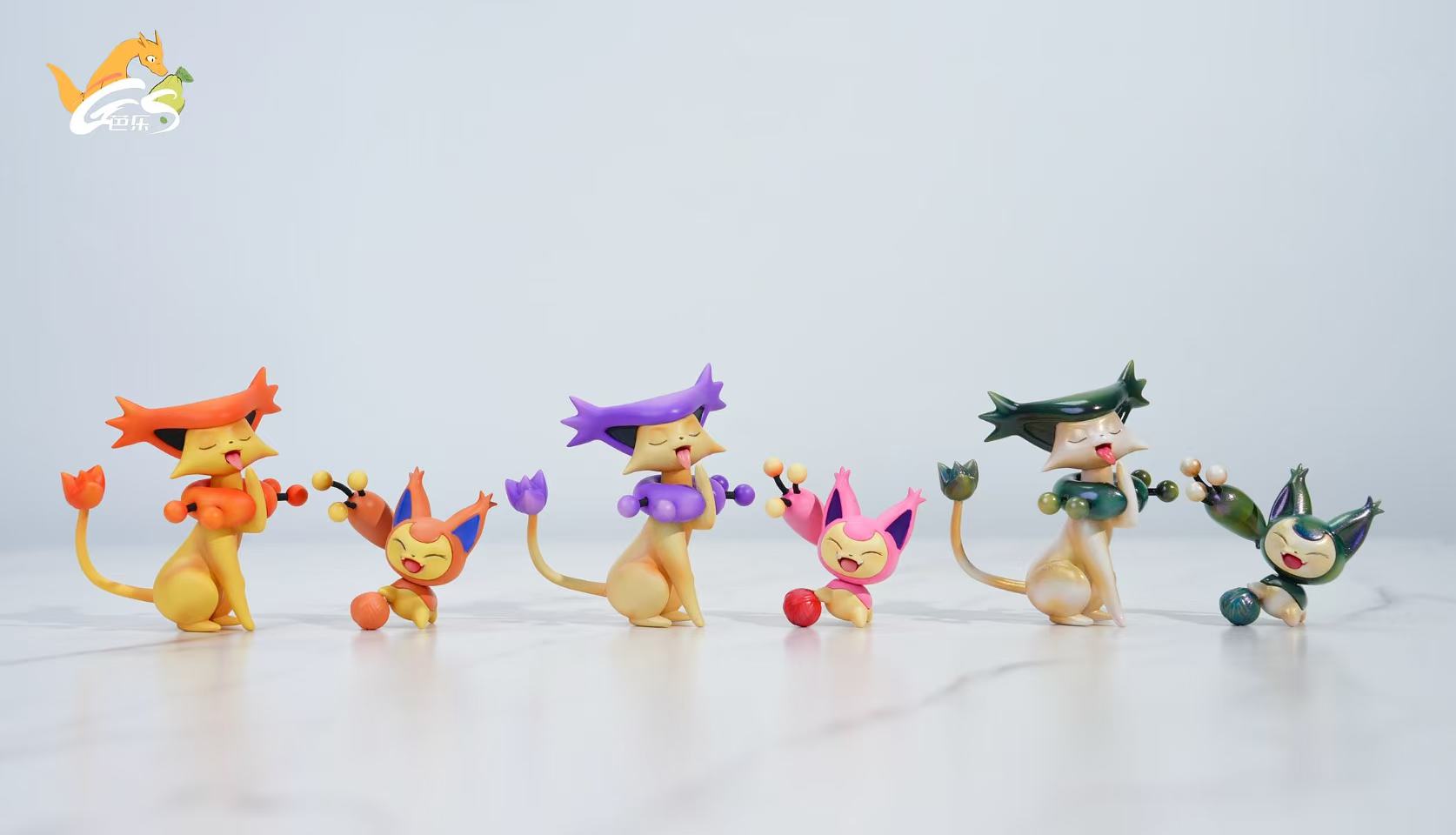 【寶可夢】芭樂工作室-圖鑑系列 第一彈 向尾喵進化組