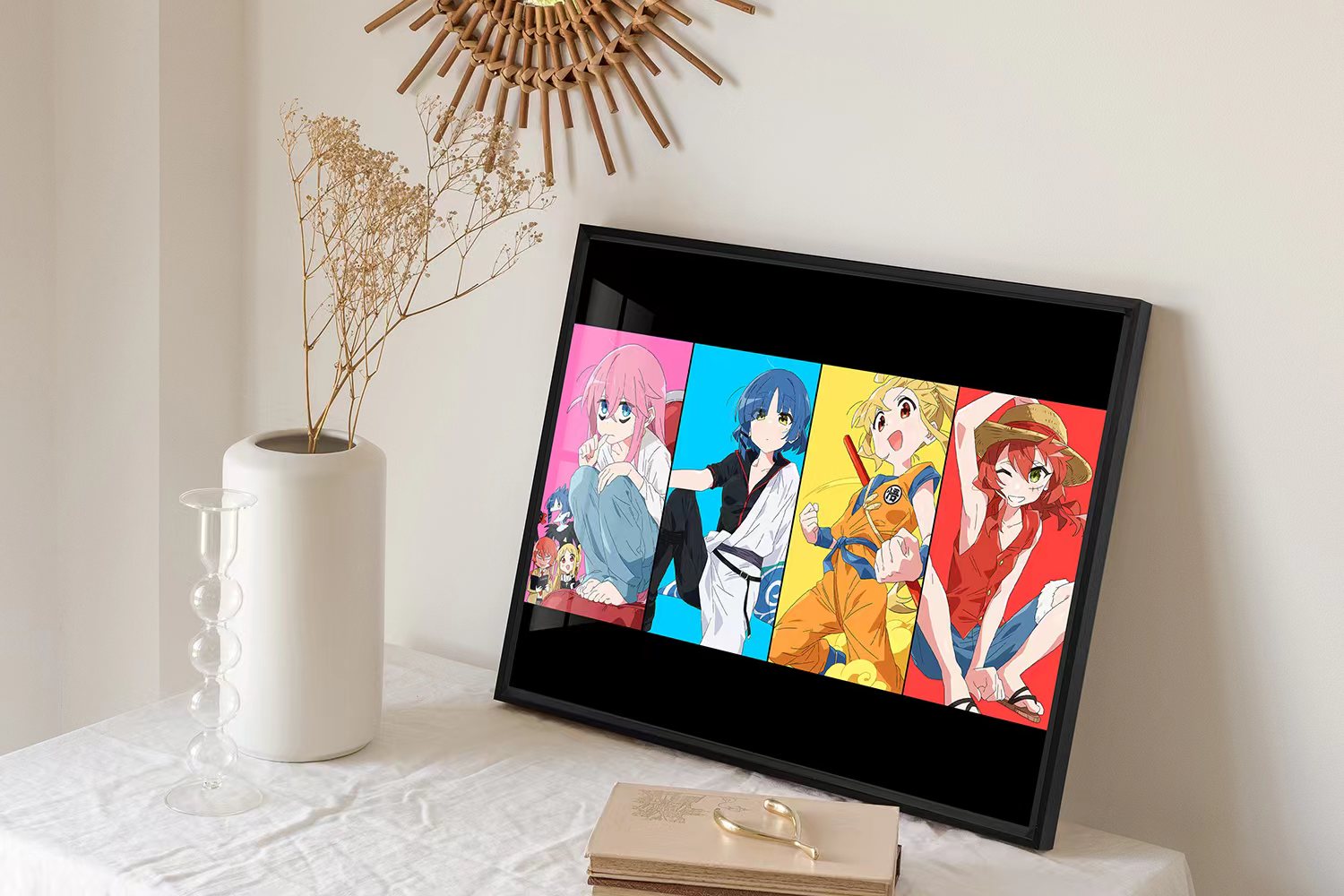 【週邊】千鳥社-孤獨搖滾cosplay後藤山田涼喜多鬱代虹夏裝飾畫