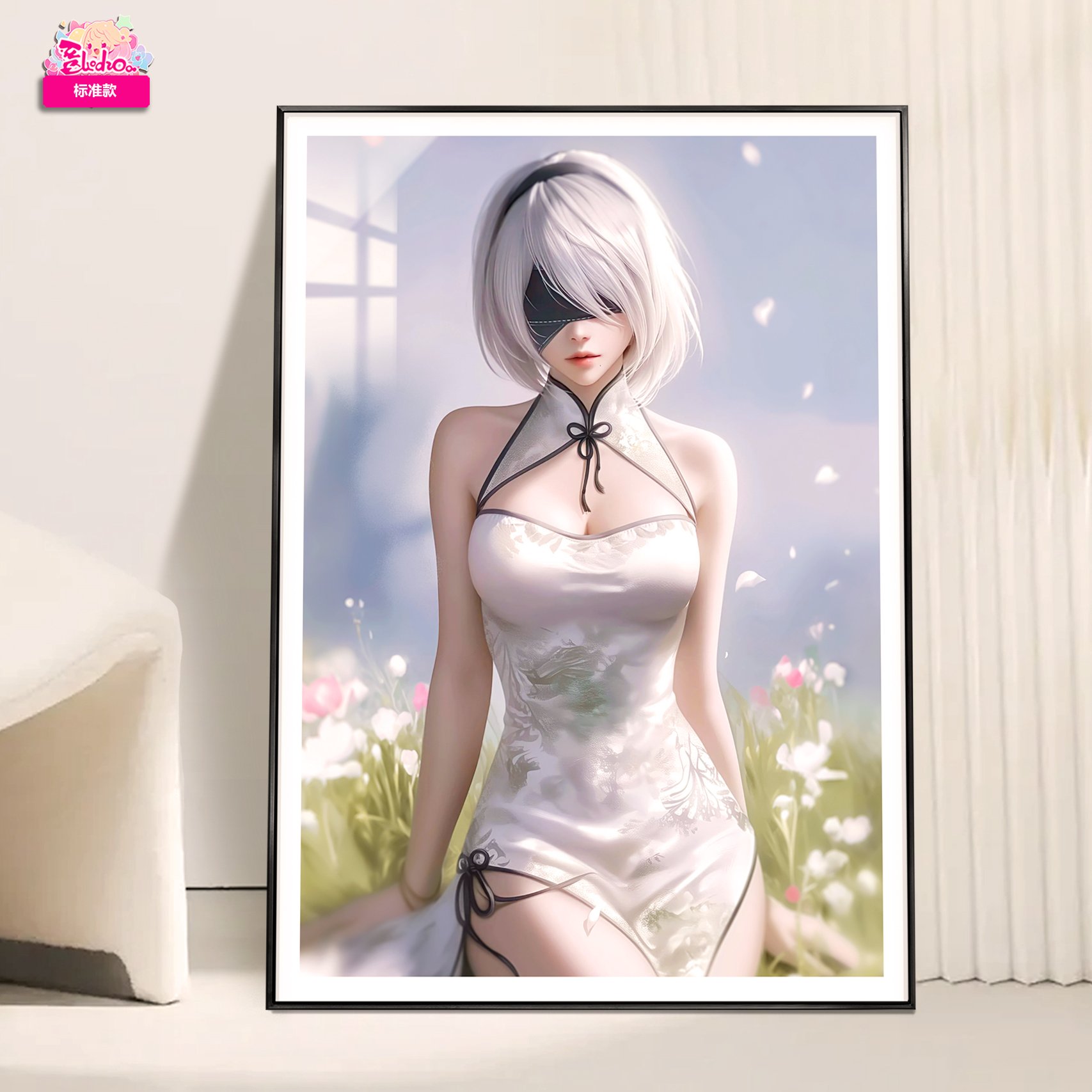 【週邊】阿喵畫社-旗袍 2b