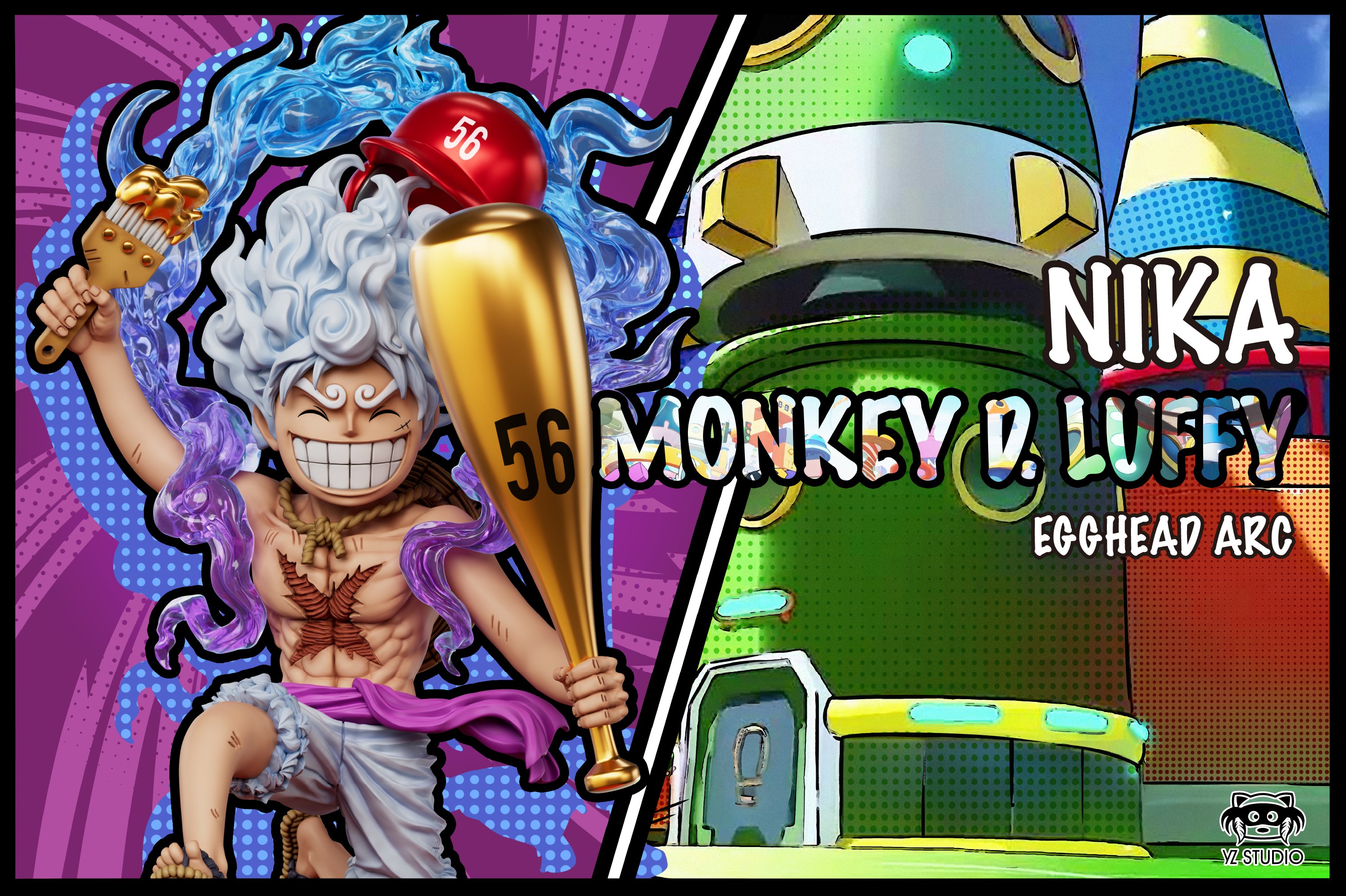 【海賊王】YZ工作室-未來島 第23彈 造物主 棒球尼卡路飛