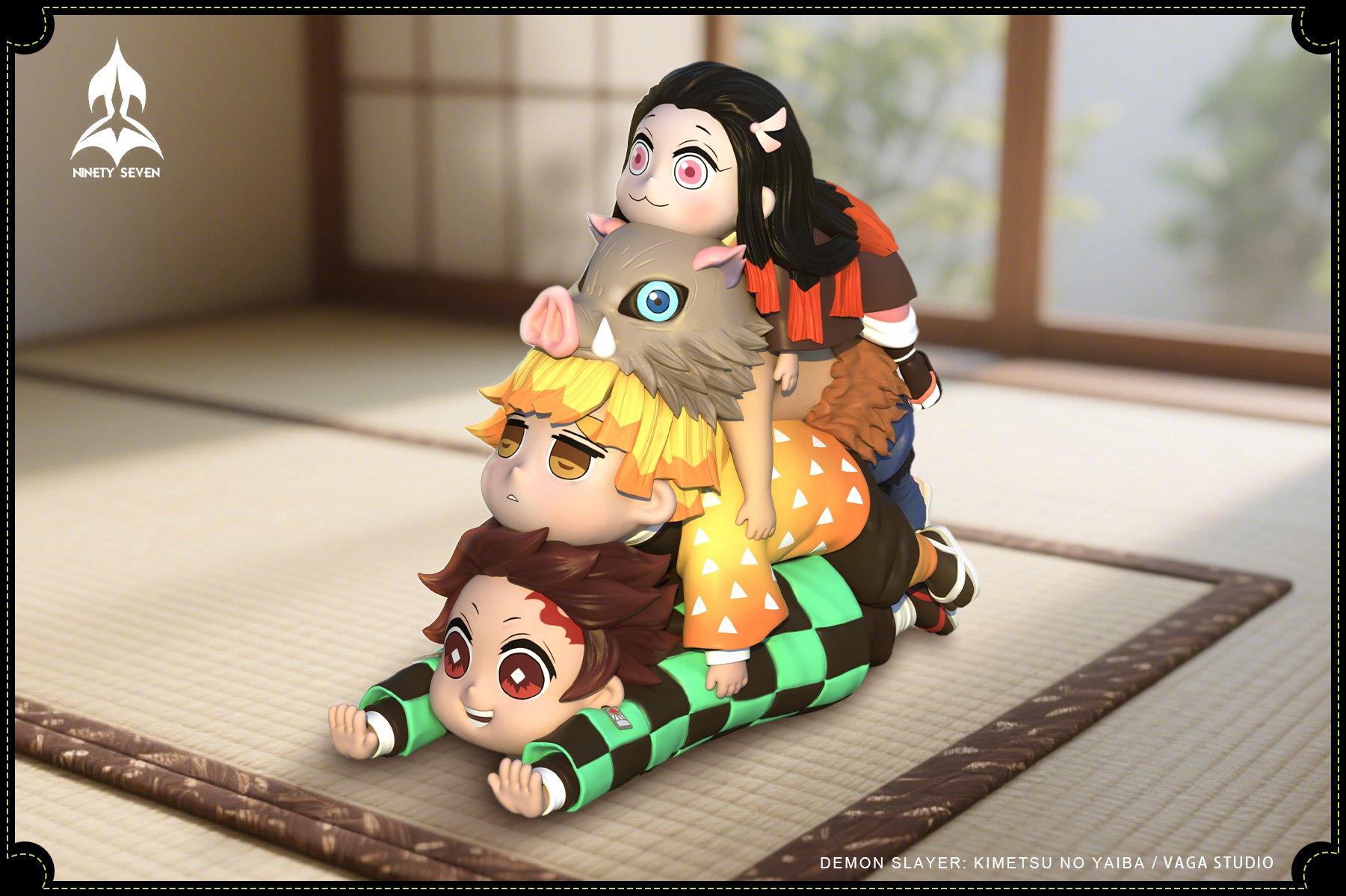 【鬼滅之刃】NINETY SEVEN 玖柒-鬼滅之刃疊疊樂