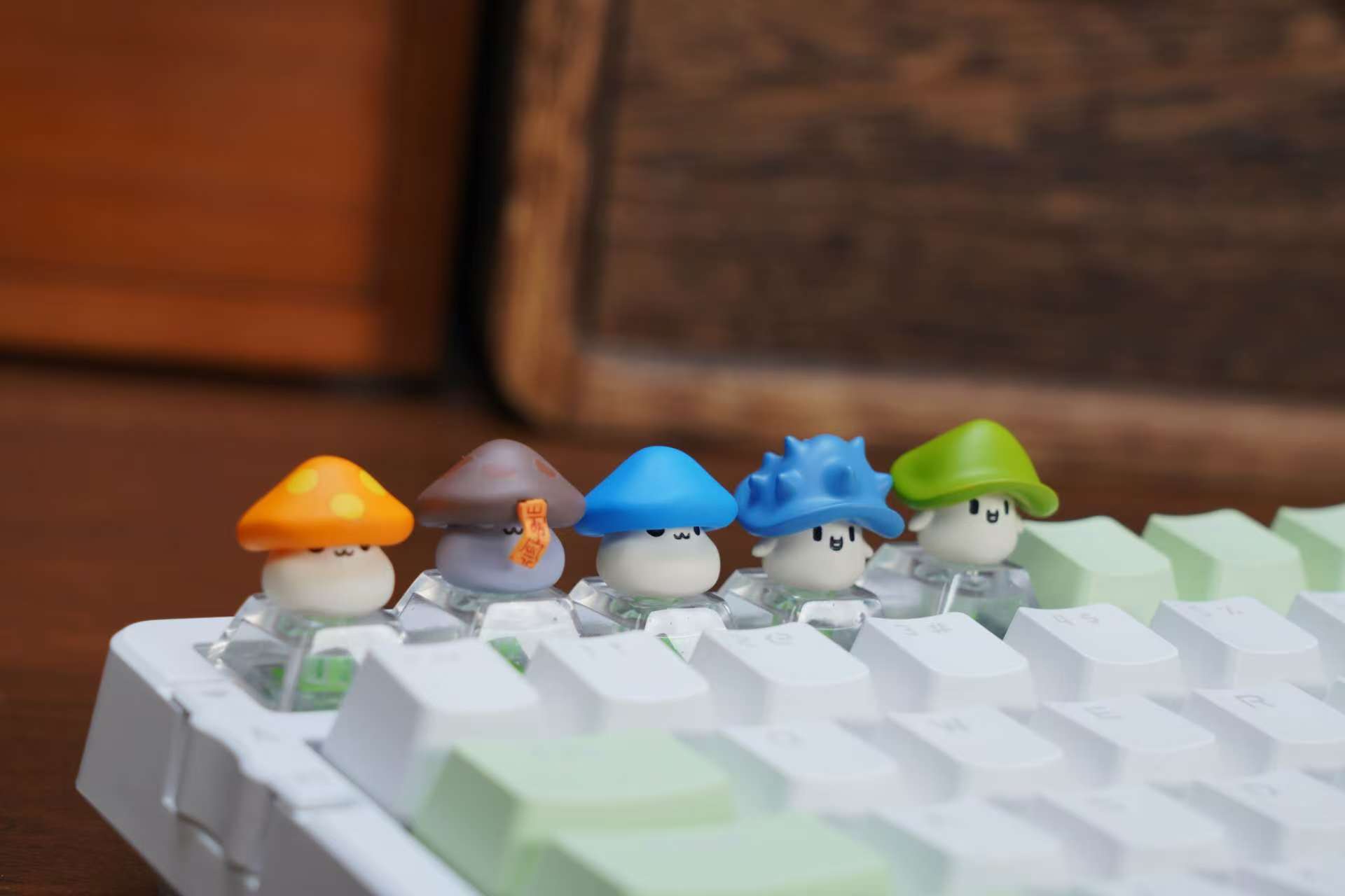 【楓之谷】YMG-冒險島 迷你蘑菇家族鍵帽套裝（海外現貨）