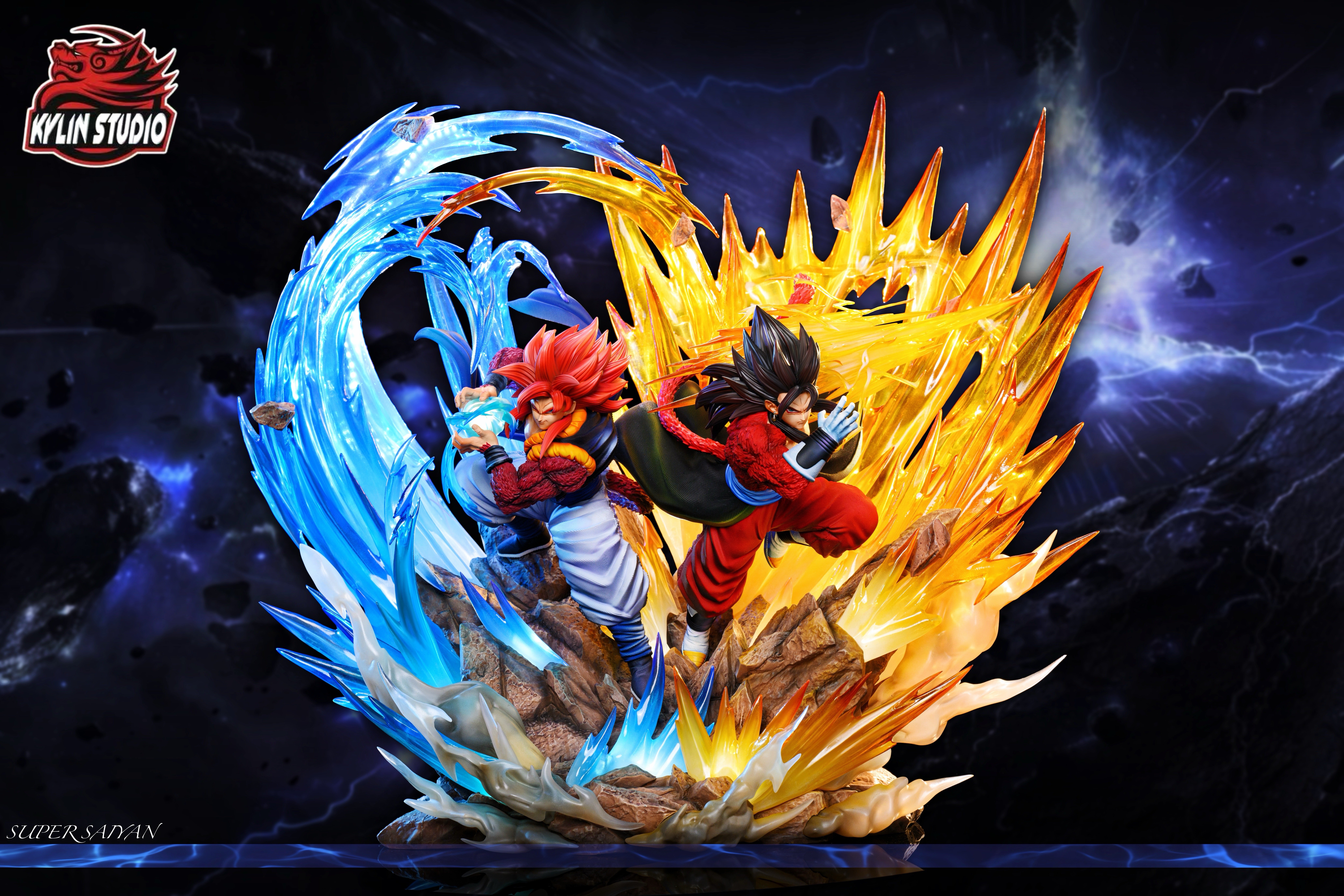 【七龍珠】kylin stuudio-七龍珠經典人物系列 012 超四雙王悟吉塔&貝吉特