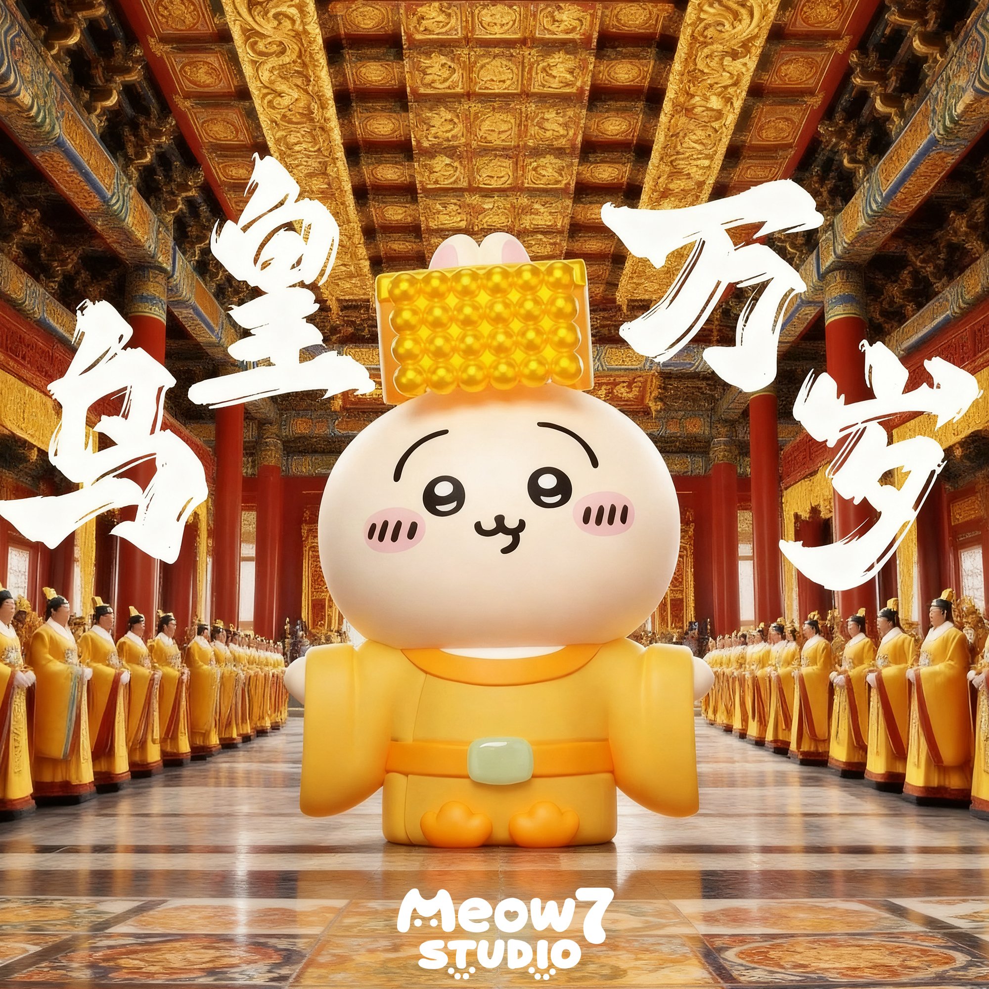 【吉伊卡哇】喵奇妙妙屋Meow7studio-烏皇與八公公 吉公公