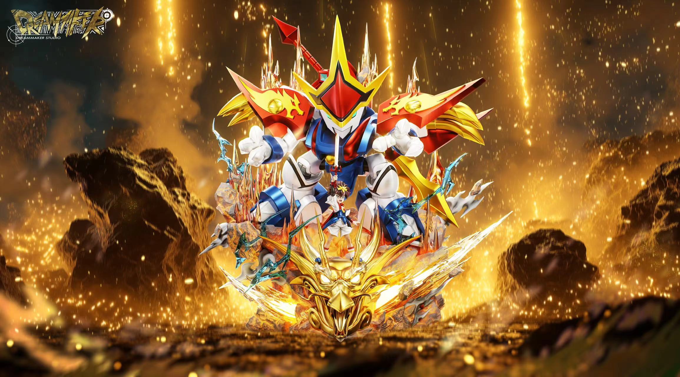 【魔神英雄傳】Dreammaker studio-情懷系列 01彈 神龍鬥士