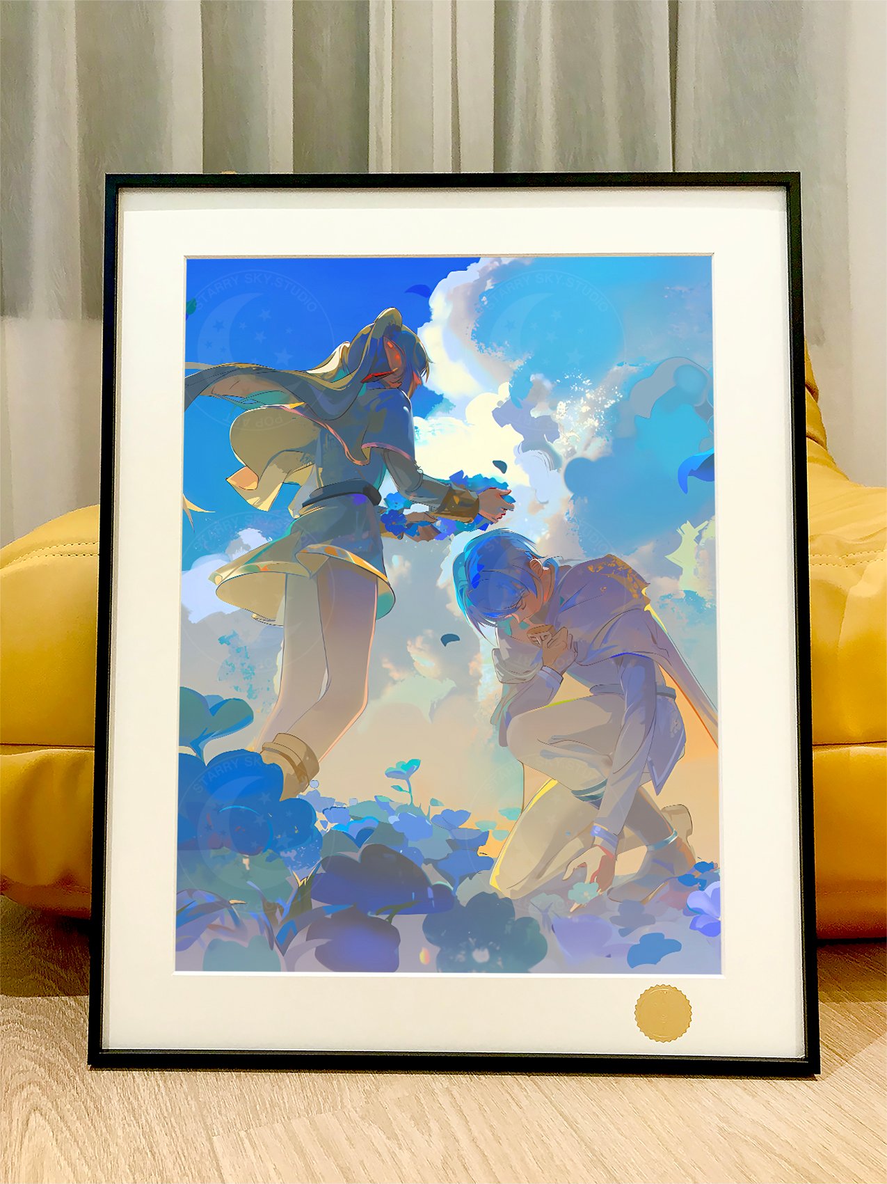 【週邊】星空工作室－葬送的芙莉蓮 花之王冠 裝飾畫