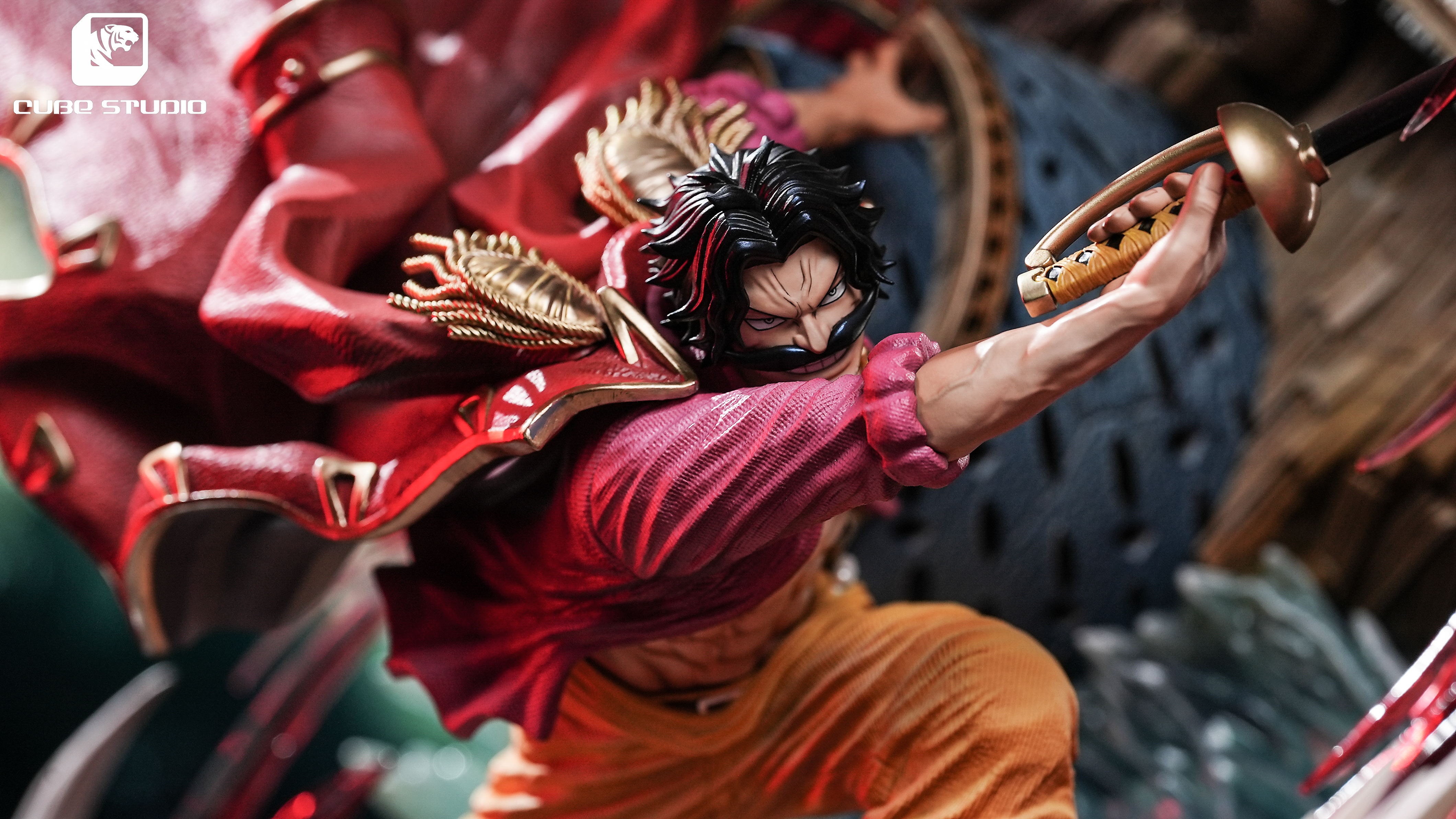 【海賊王】CUBE-Studio-海賊王 哥爾·D·羅傑 大雕版