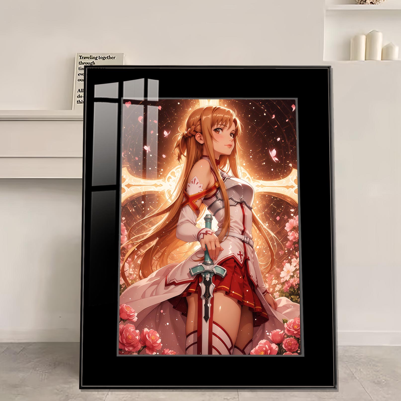 【週邊】橘子工作室-刀劍神域 十字玫瑰 亞絲娜 裝飾畫 【週邊】橘子工作室-刀劍神域 十字玫瑰 亞絲娜 裝飾畫